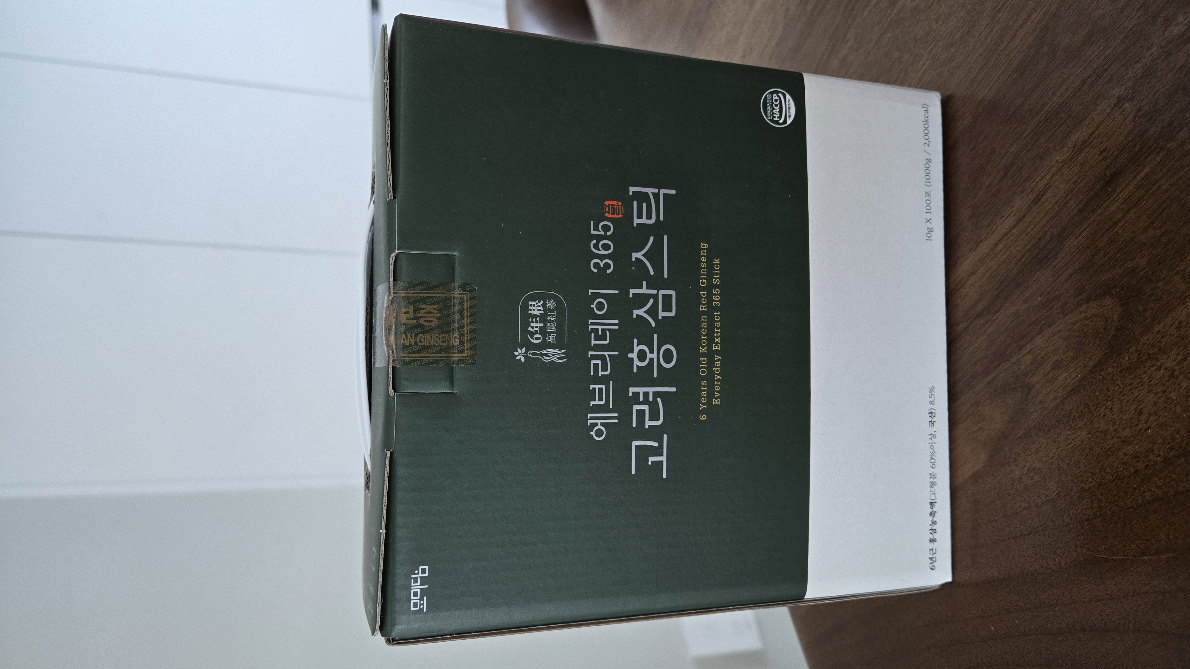 묘미담 6년근 에브리데이365 고려홍삼스틱 100포-1