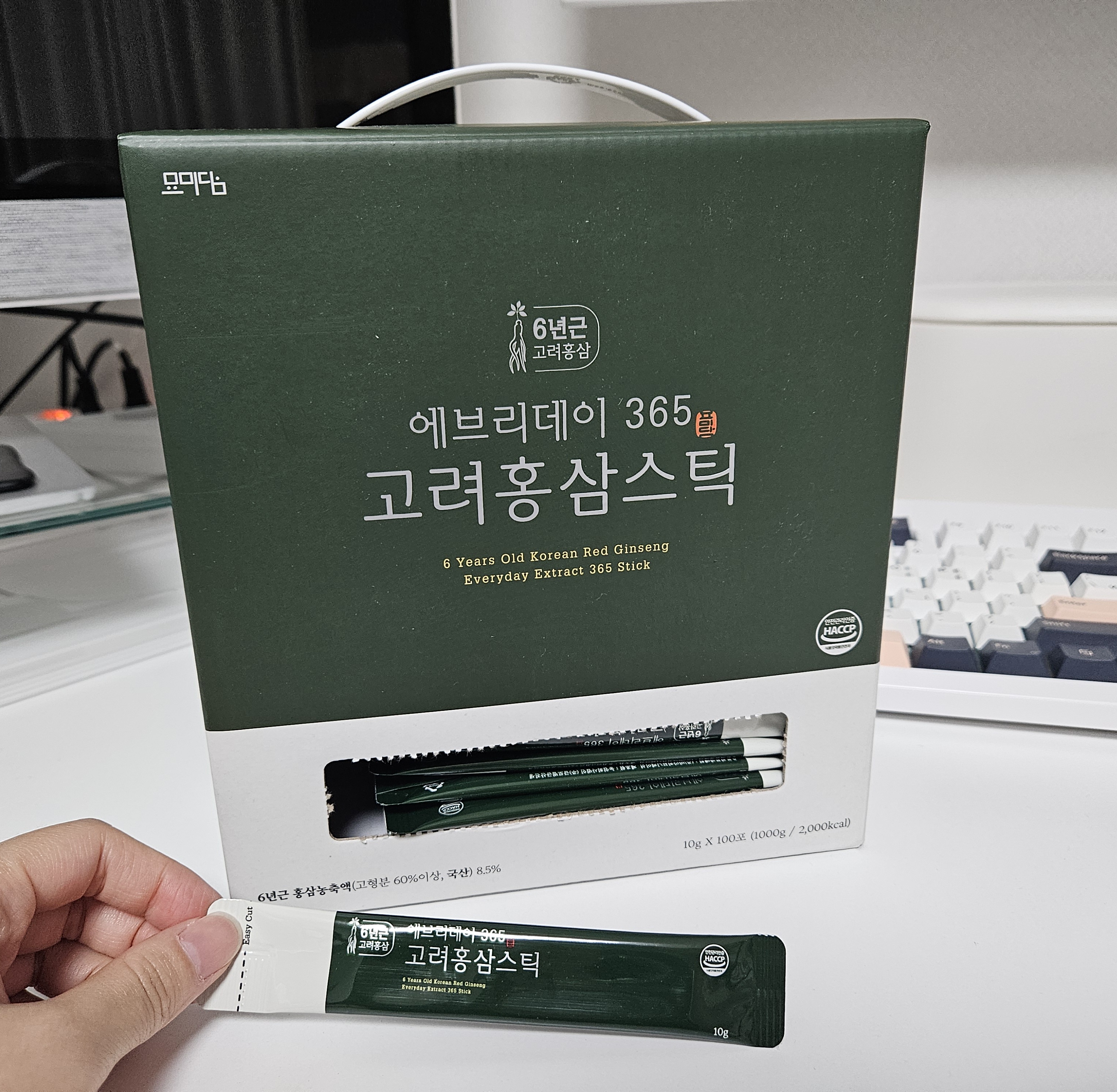 묘미담 6년근 에브리데이365 고려홍삼스틱 100포-2