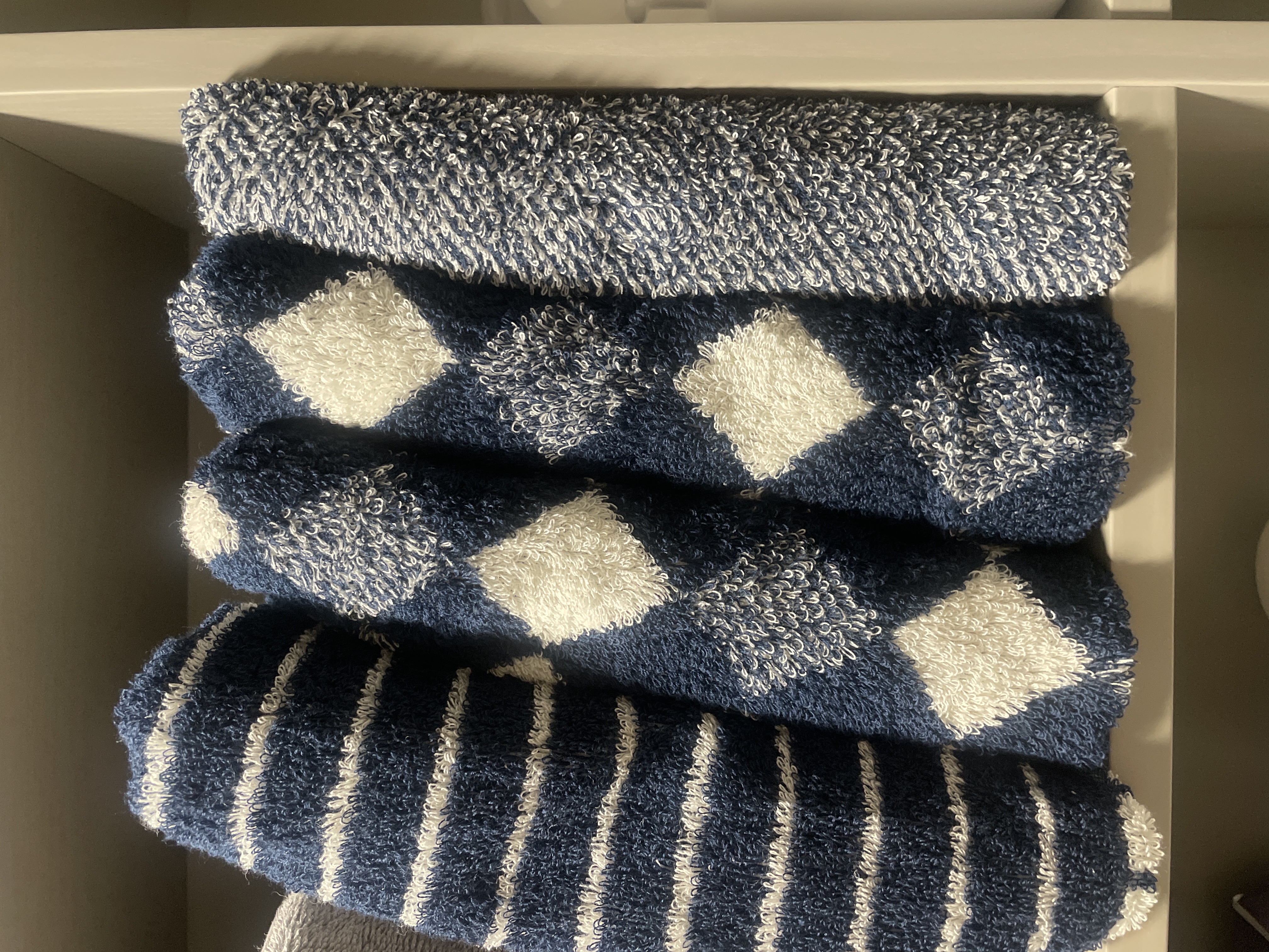 클라우망 60수코마사 선염 호텔수건 × 5장세트(+포장박스)-1