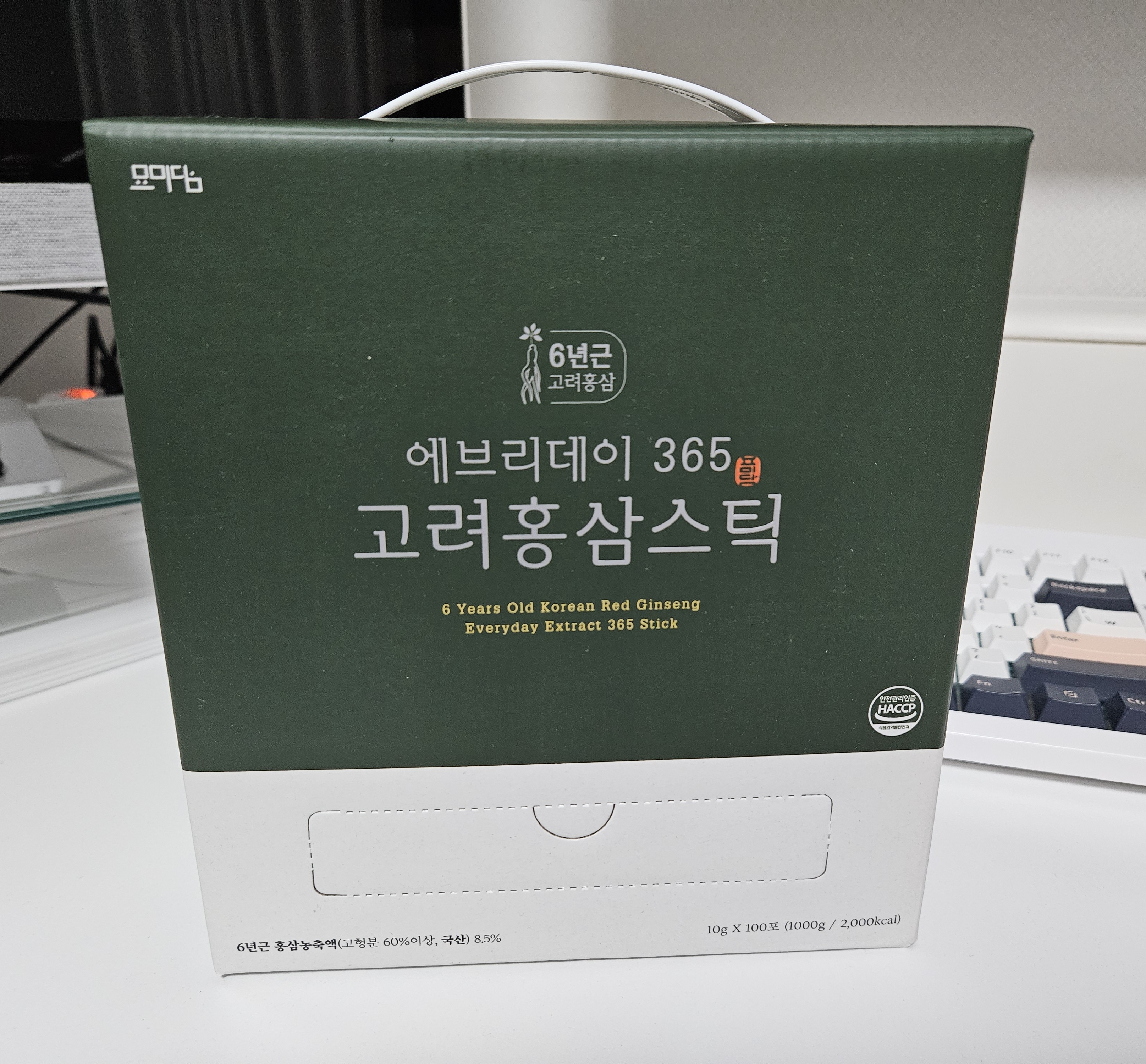 묘미담 6년근 에브리데이365 고려홍삼스틱 100포-1