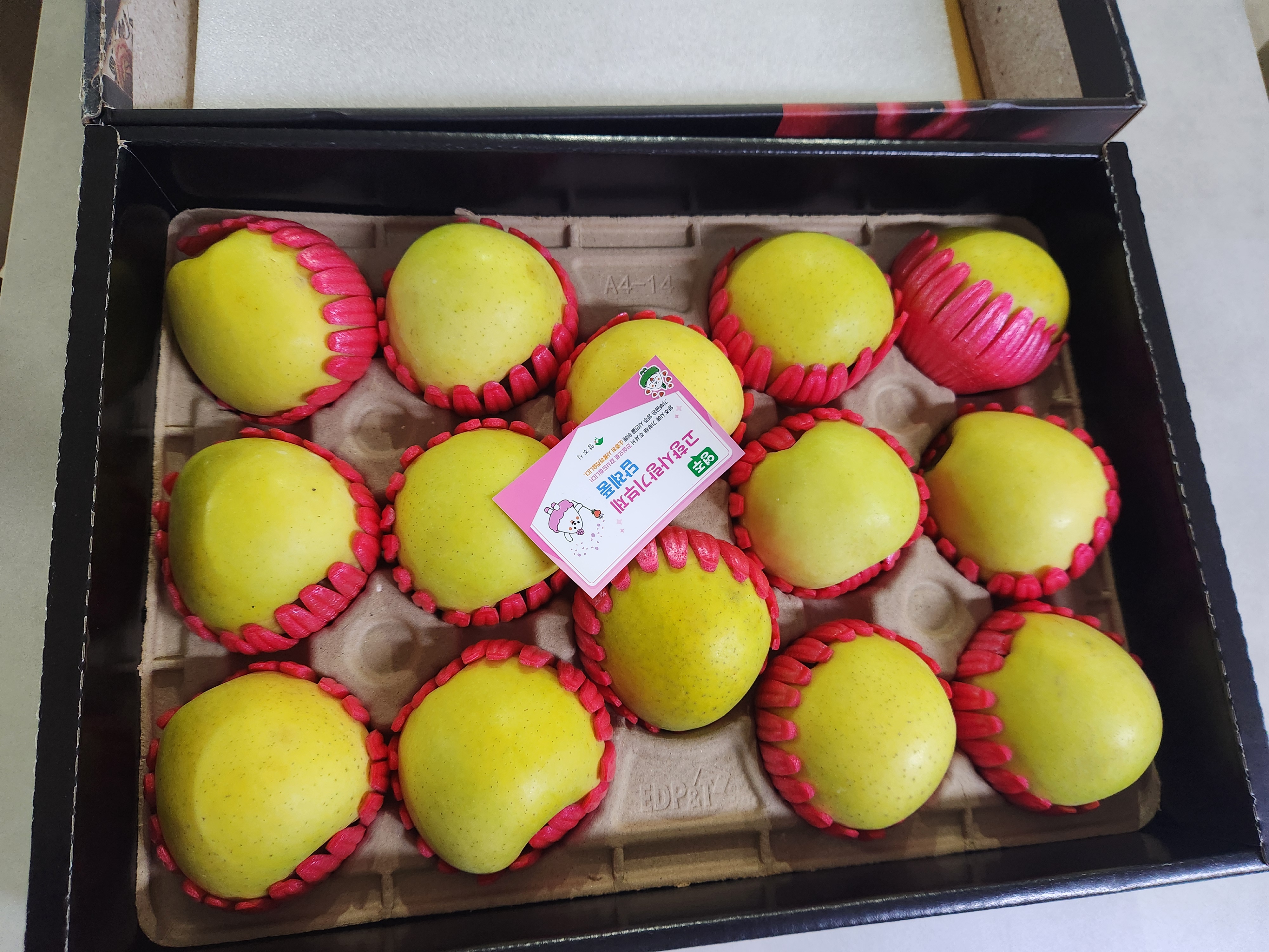 대경사과원예농협 영주사과 3.2kg 선물세트 (11입내)+1kg 추가증정-1