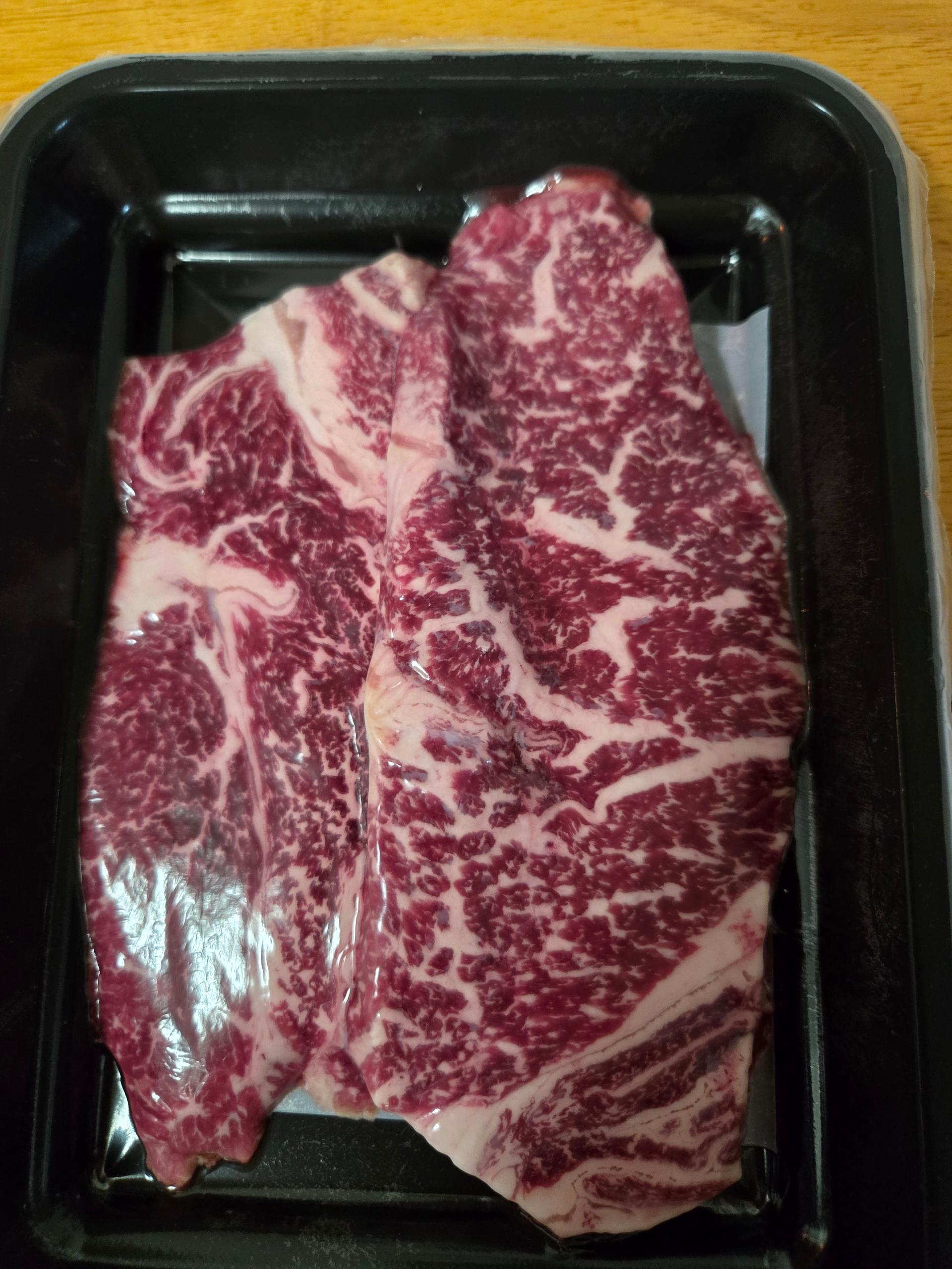 영암매력한우 1+이상 한우채끝 220g