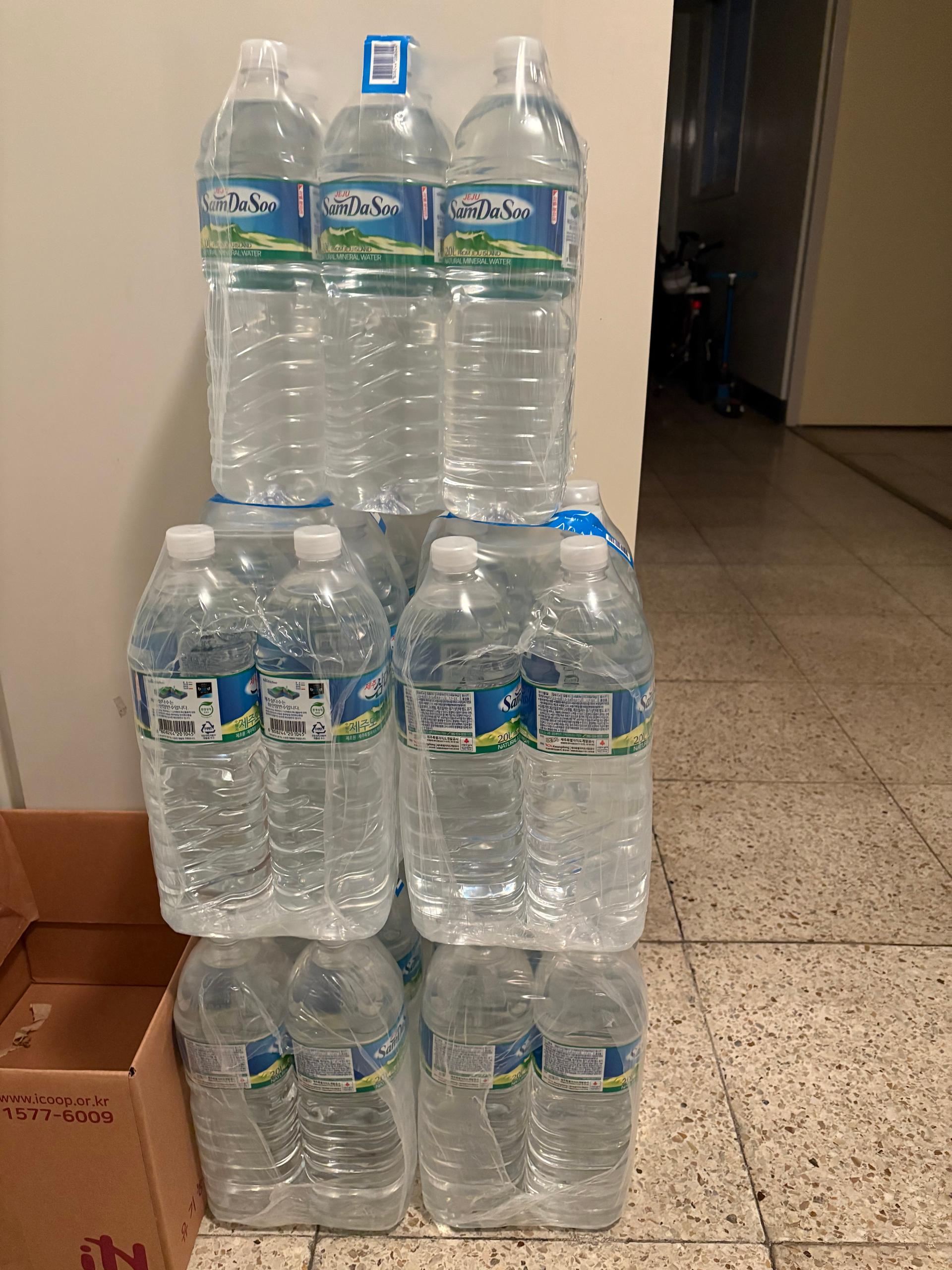 삼다수 2L 5팩 30pet (유/무라벨 랜덤발송)