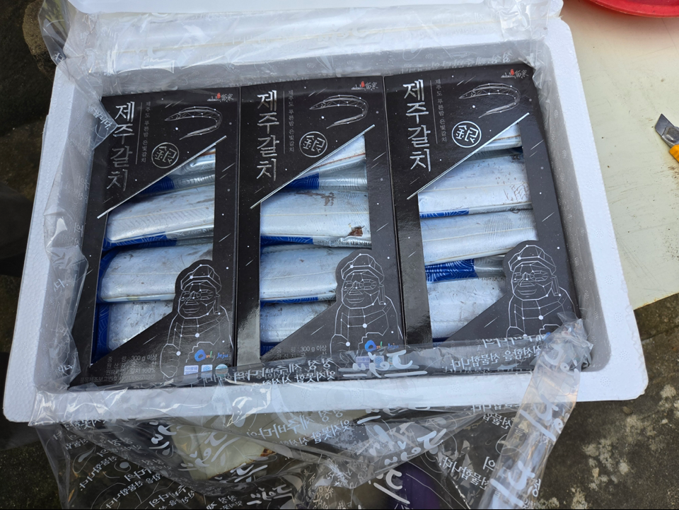 제주 명품 은갈치 선물세트 3~4마리-1