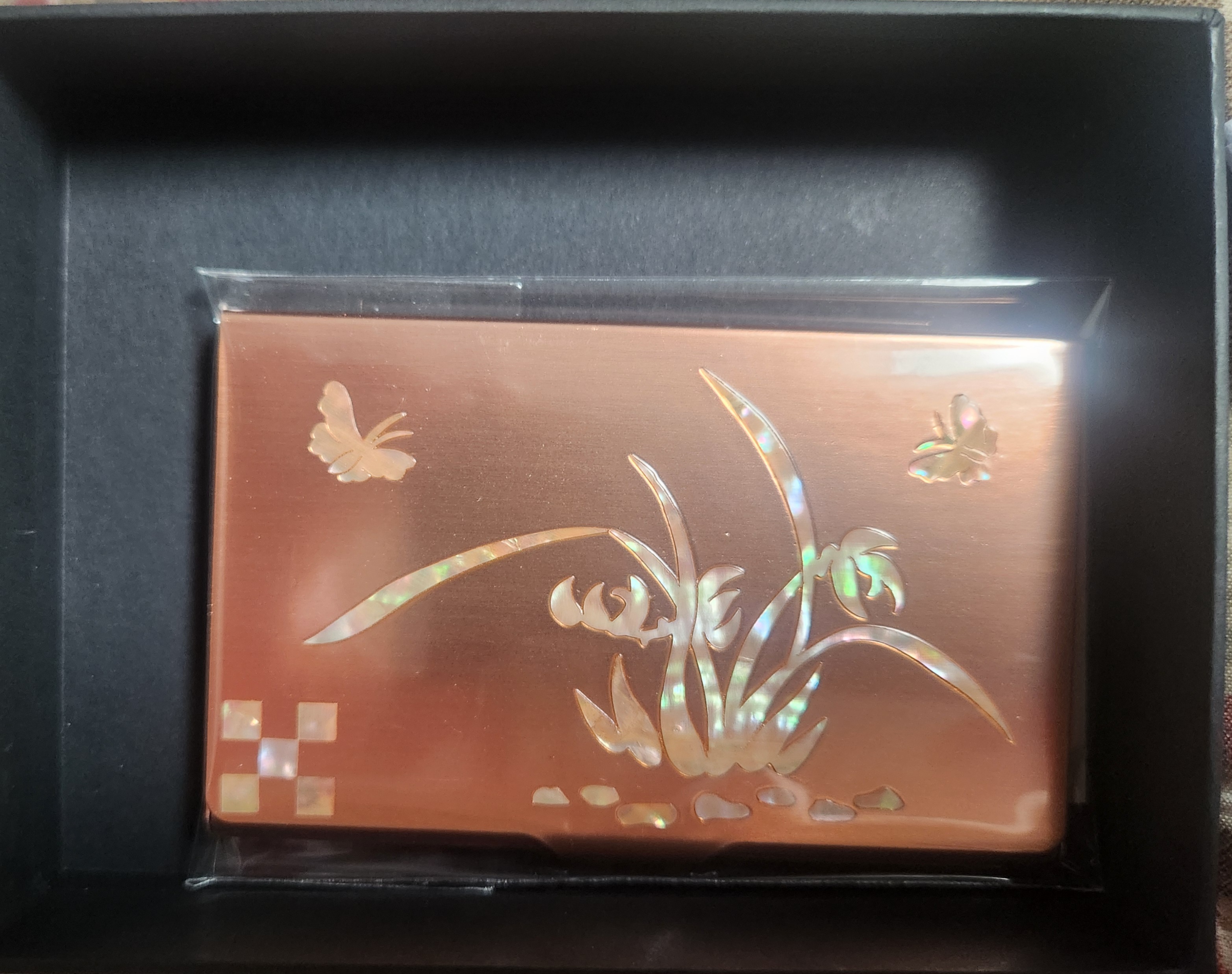 국가무형문화재 나전칠기 칼라 명함집 (5종)-1