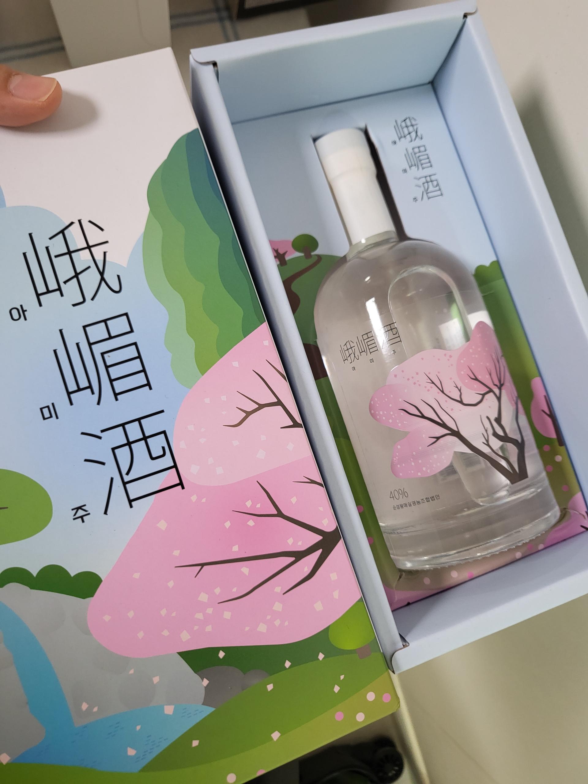 2025년 대한민국 주류대상 아미주 40도  500ml × 1병