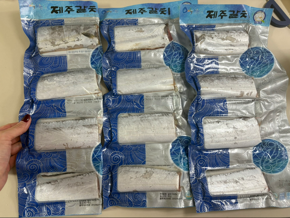 제주 명품 은갈치 선물세트 3~4마리-1