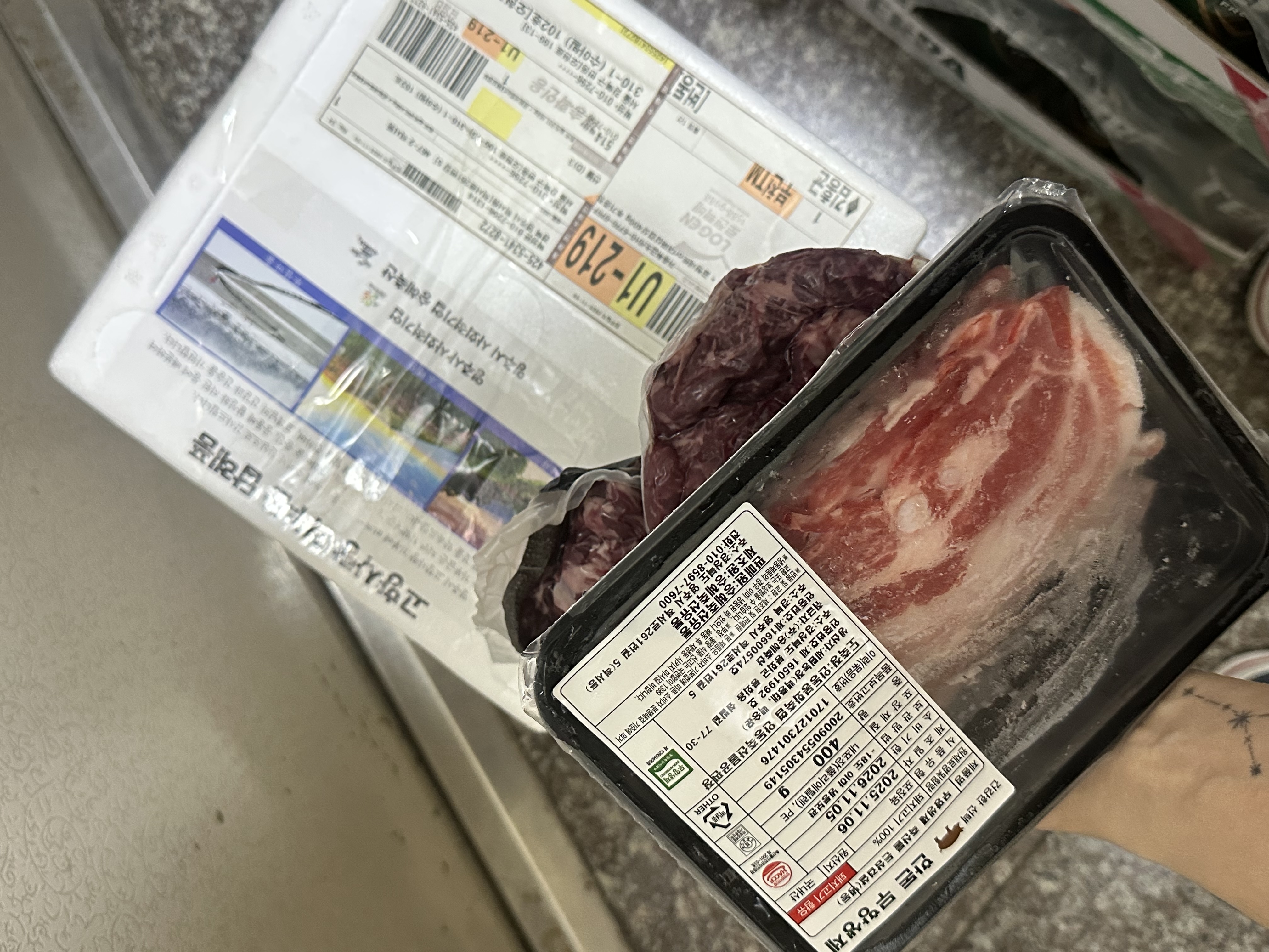 한우 실속구이 400g + 곰탕세트or대패삼겹살400g 추가증정-1