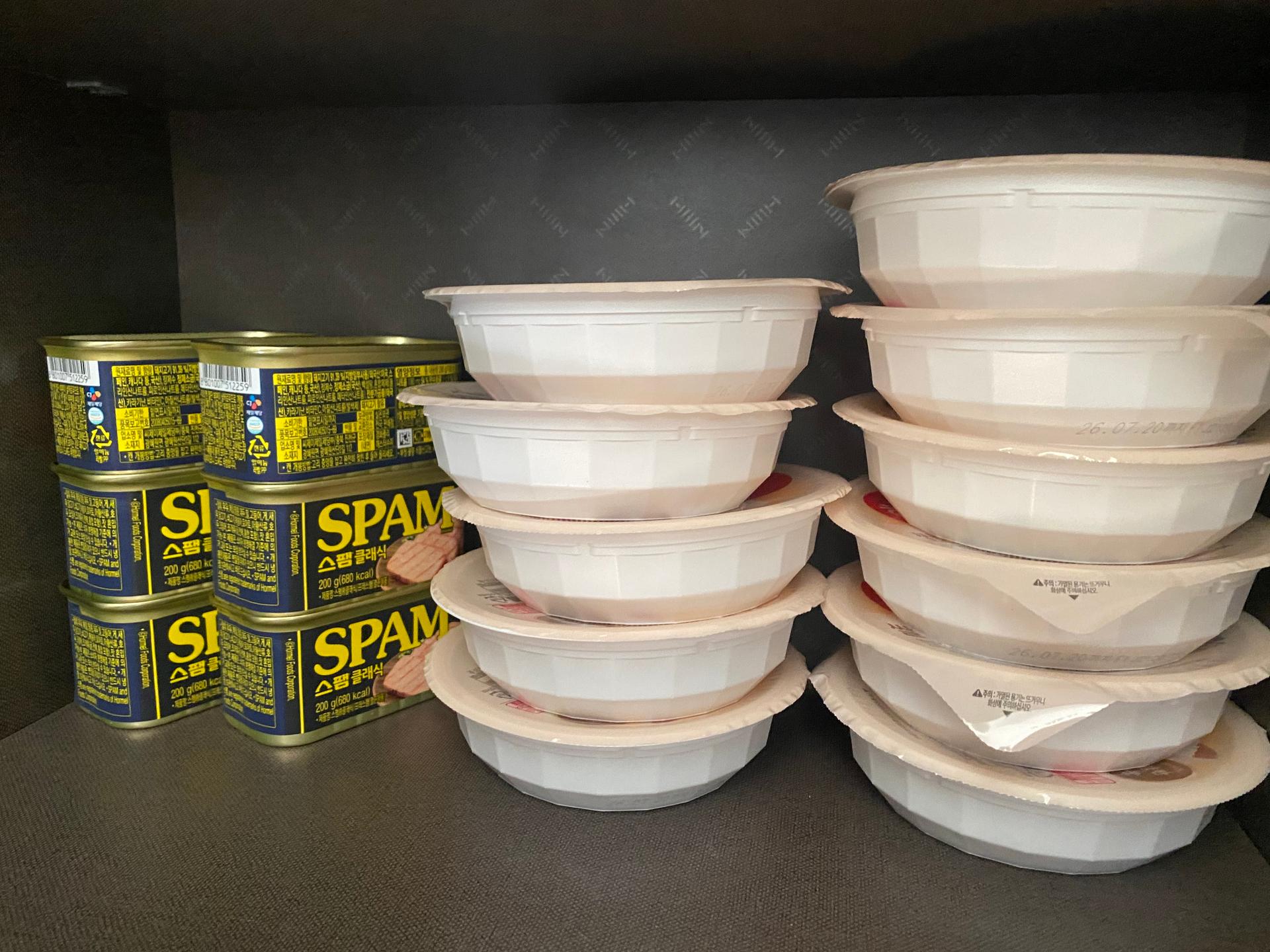 한끼든든 CJ꾸러미(햇반 210g 12개+스팸 200g 6개)