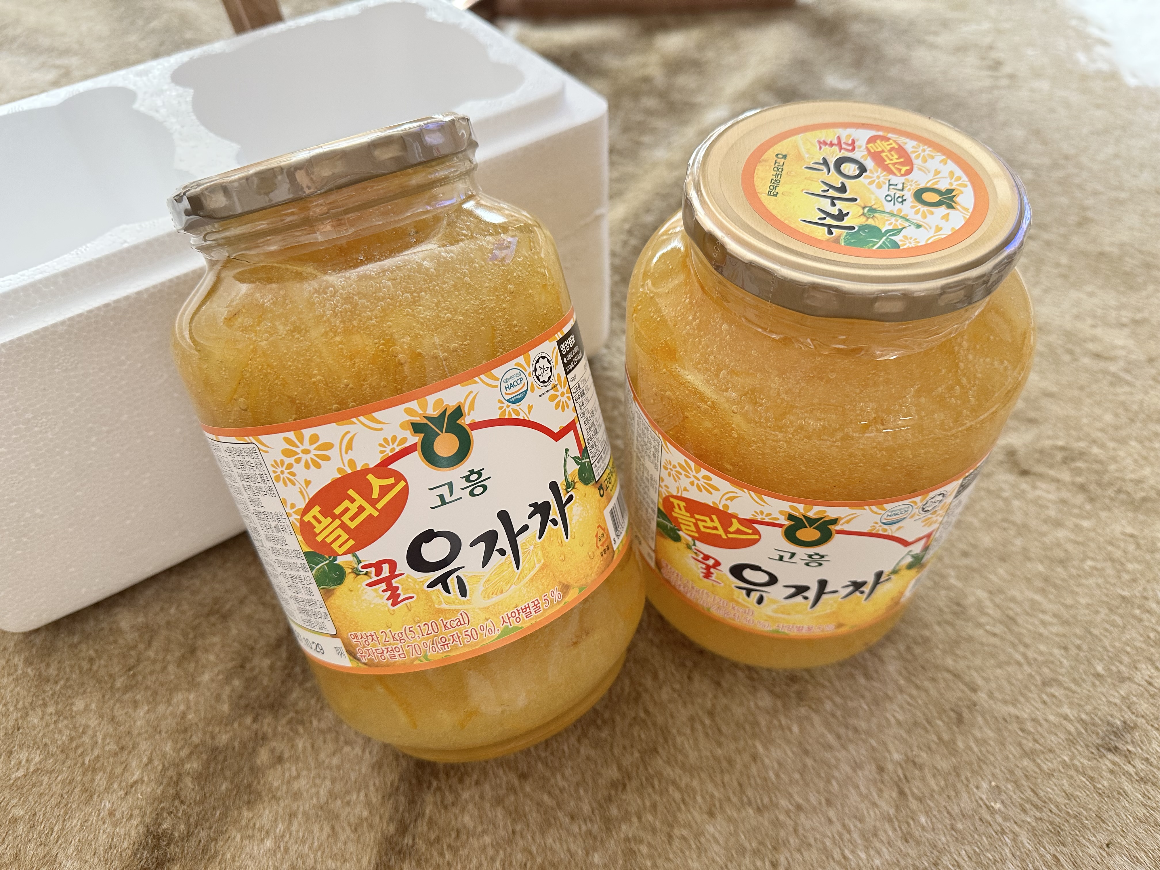 두원농협 꿀유자차 2kg + 2kg-1