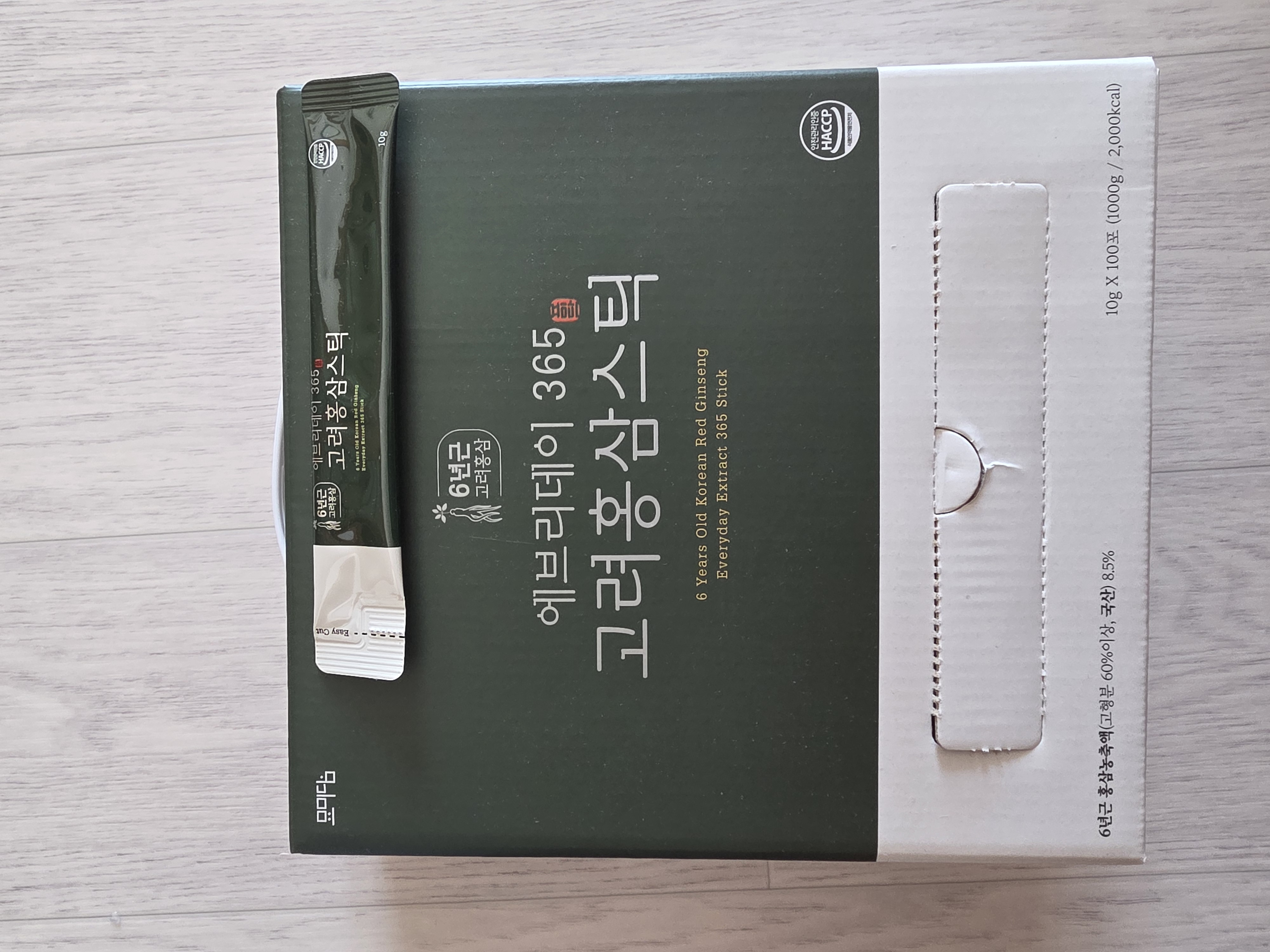 묘미담 6년근 에브리데이365 고려홍삼스틱 100포-1