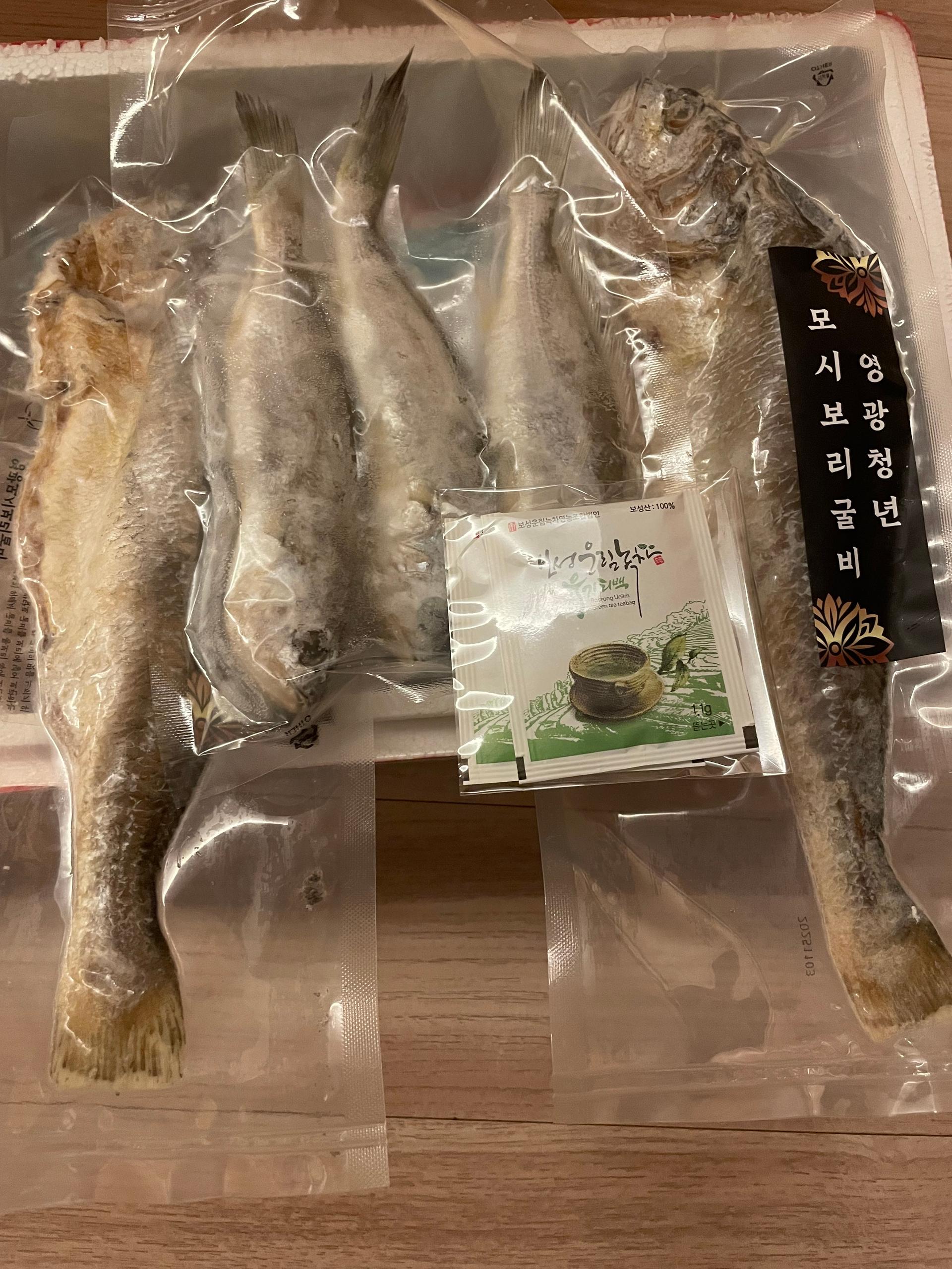 찐보리굴비(200g내외×2) + 참조기 3