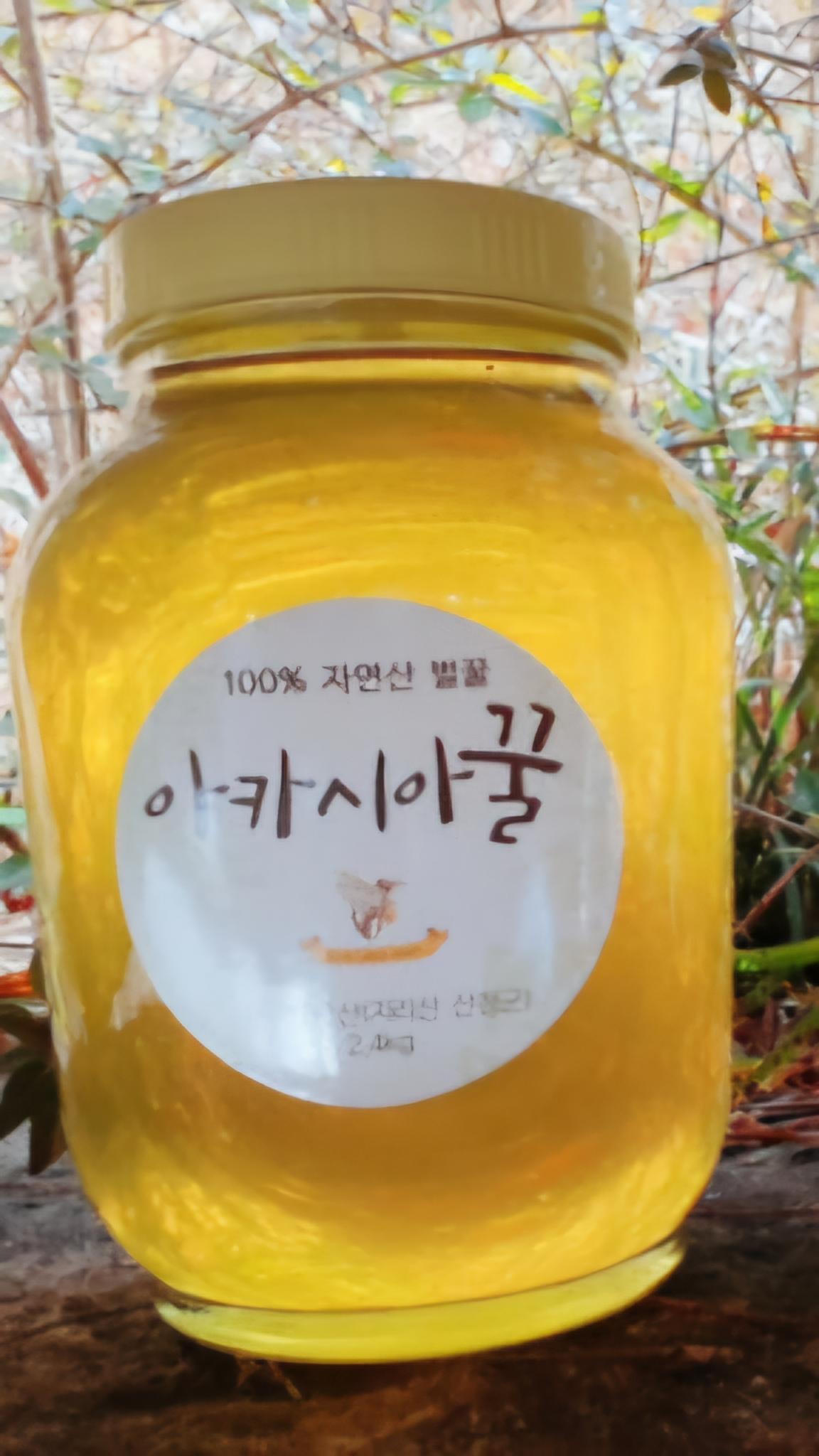 지리산 천연벌꿀 아카시아꿀/야생화꿀(잡화꿀)