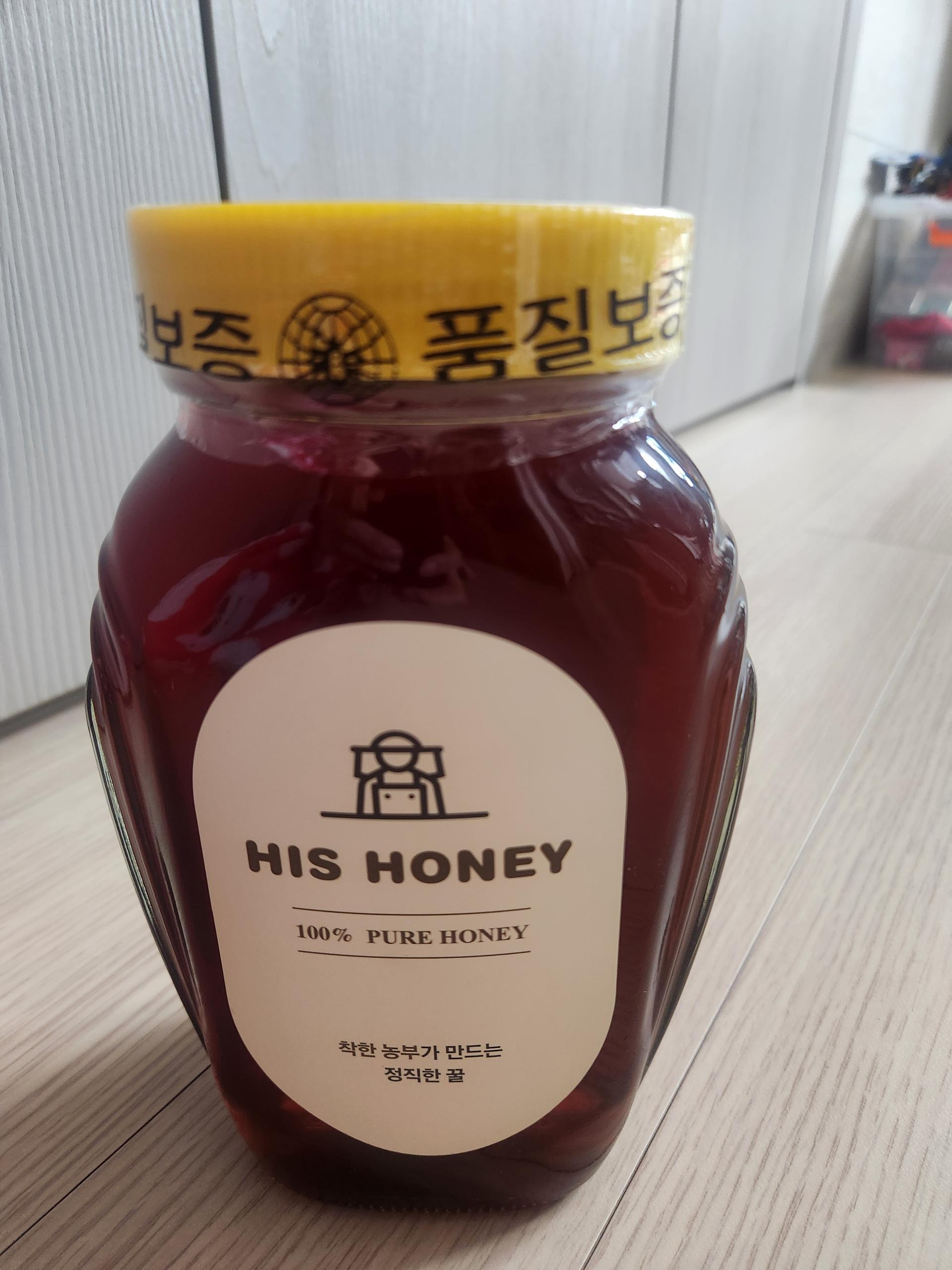 천연벌꿀 (아카시아꿀, 야생화꿀, 유자꿀, 밤꿀) 1.2kg