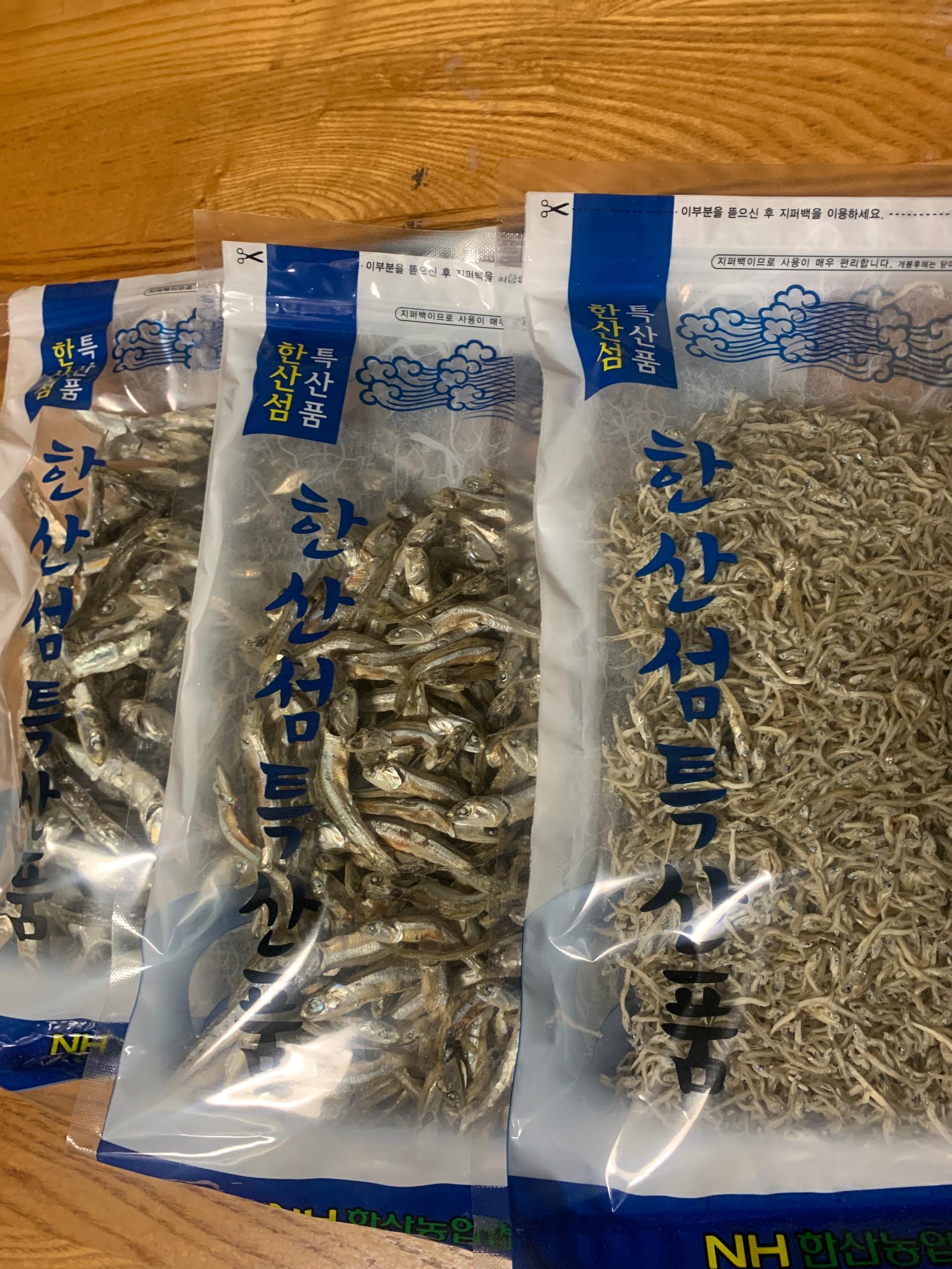 한산섬 은빛 멸치 명품세트 (900g)