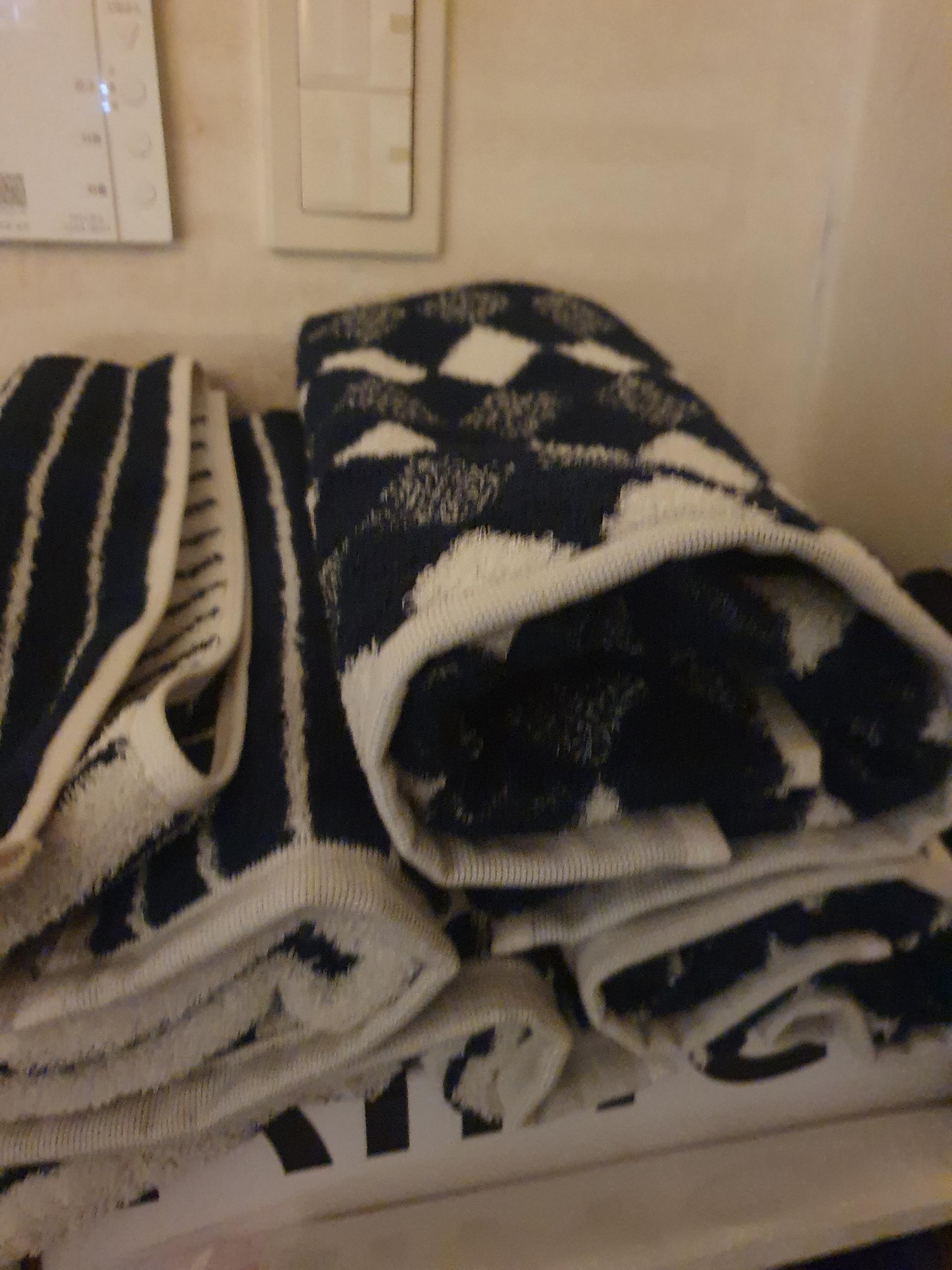 클라우망 60수코마사 선염 호텔수건 × 5장세트(+포장박스)