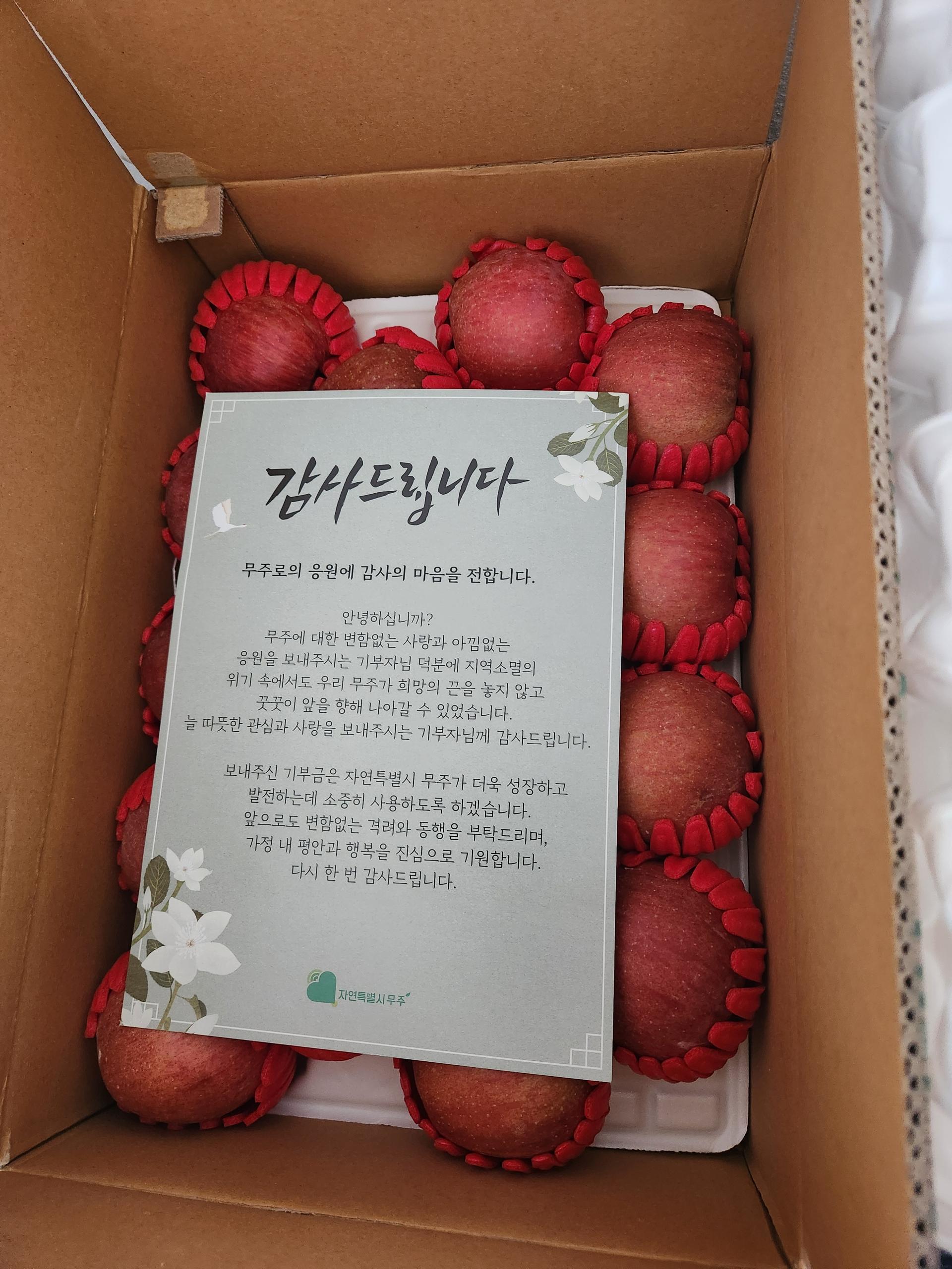 무주 반딧불 부사 4kg(18과)