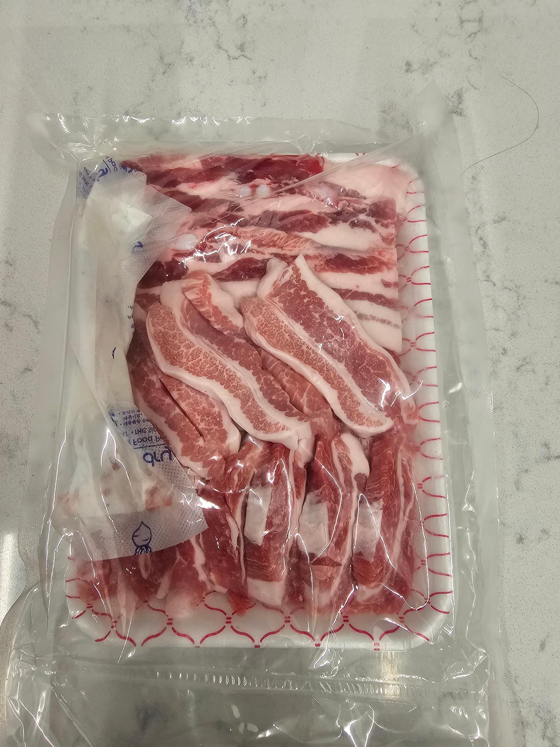 국내산 돼지 구이용 세트 800g