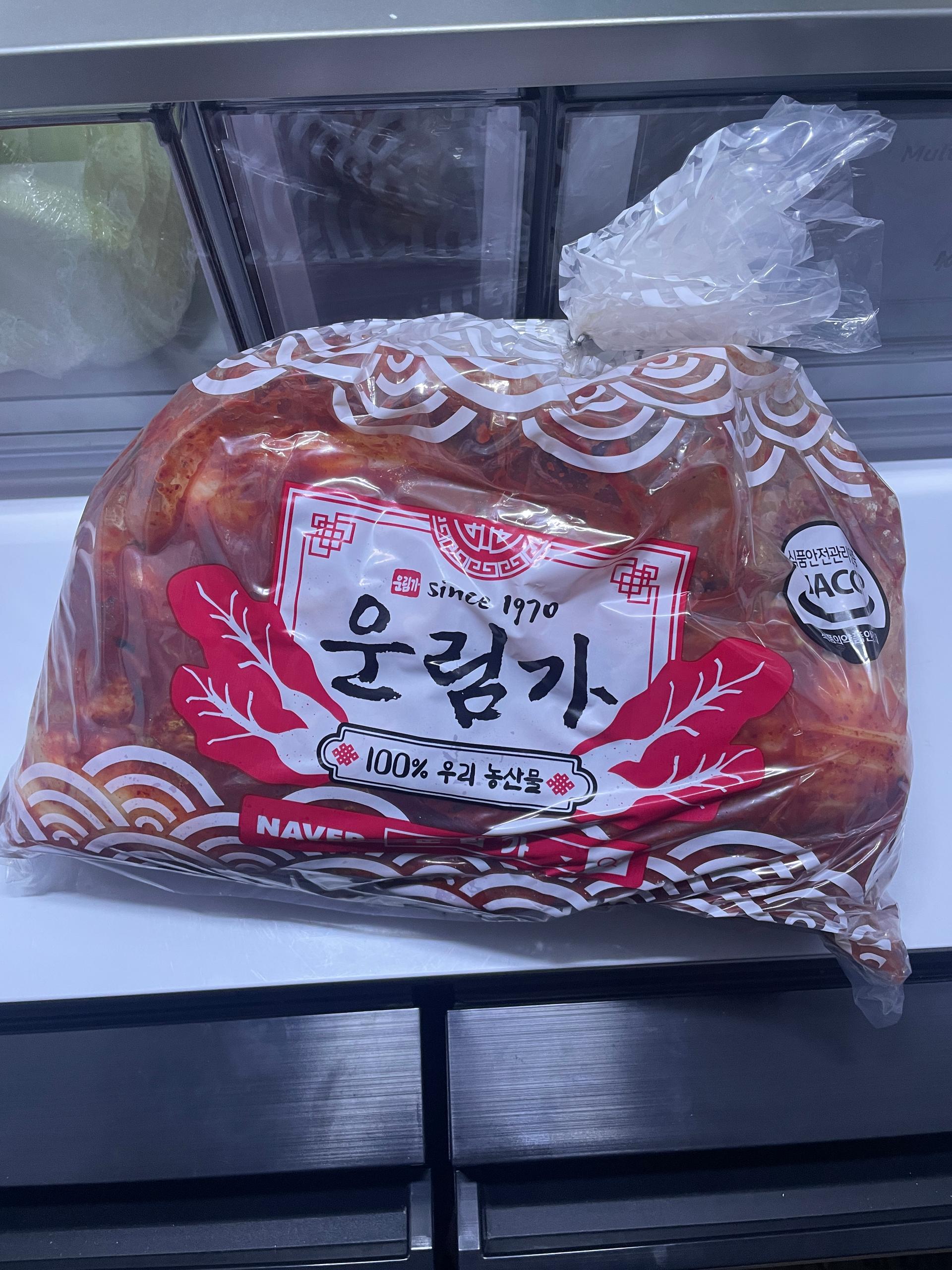 운림가 포기김치 3kg + 3kg 추가 증정