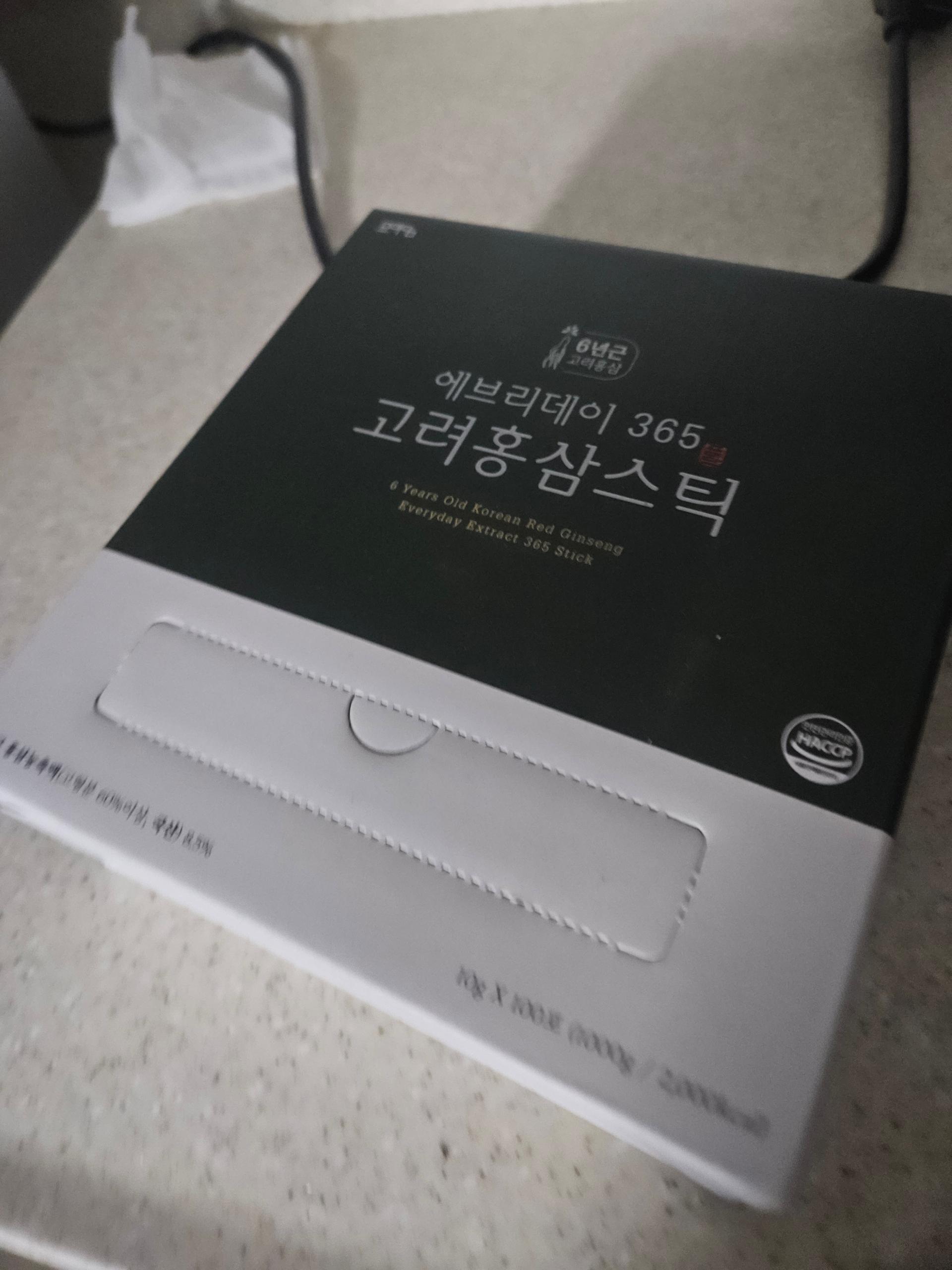 묘미담 6년근 에브리데이365 고려홍삼스틱 100포