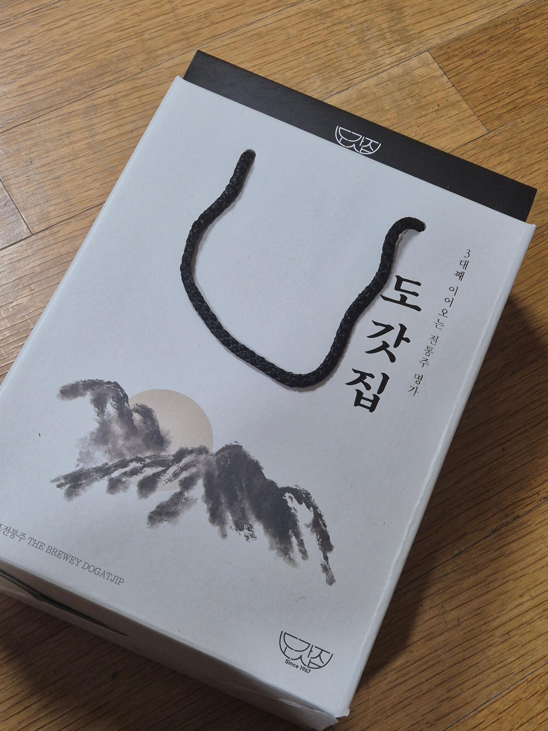 문득 무화과 탁주 500ml 1병 + 희어라 연 500ml 1병 선물세트