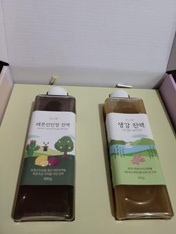 레몬선인장&생강진액 2종 세트-1