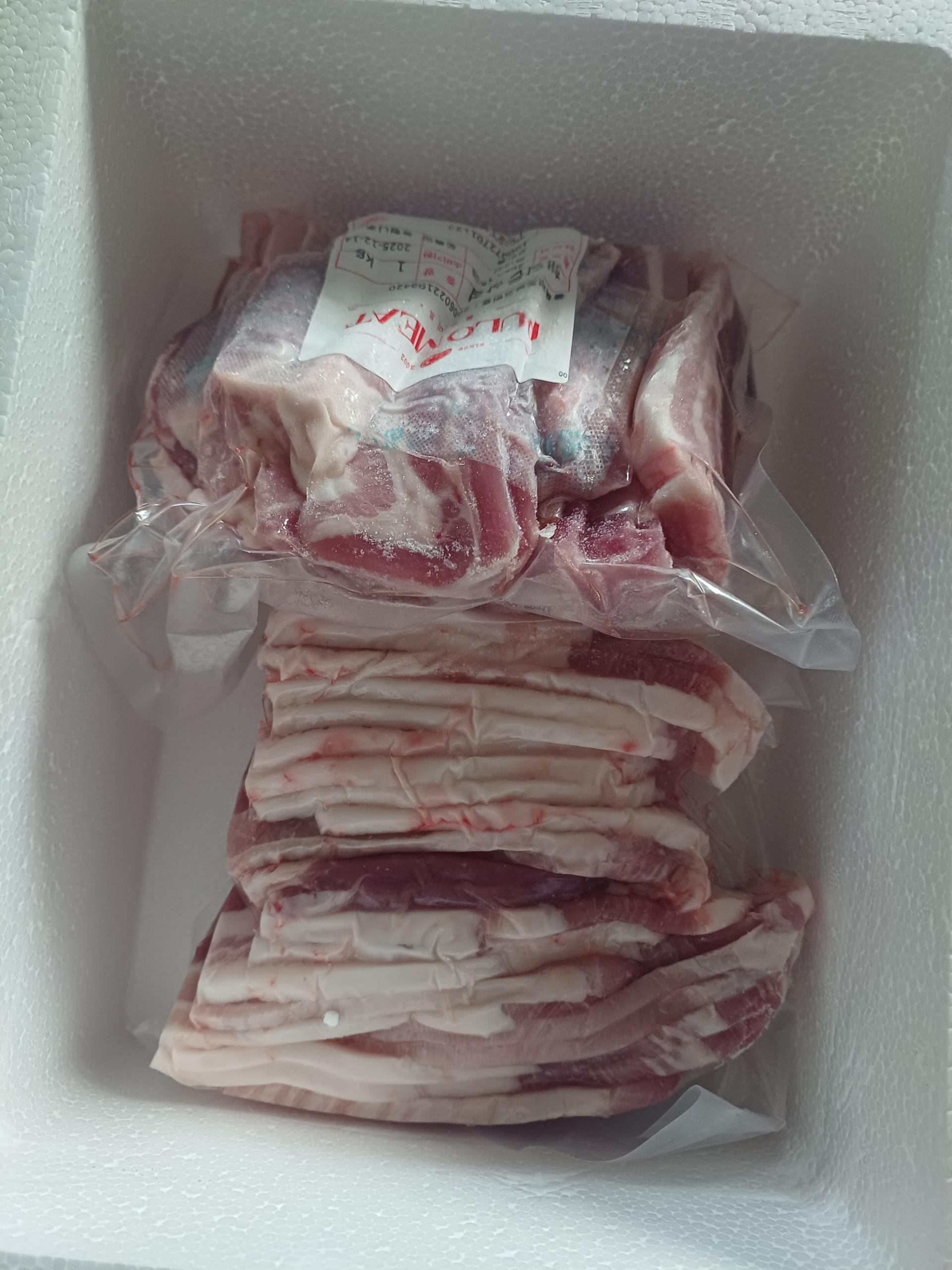 한돈 삼겹살 세트 2kg (1.2kg + 800g)