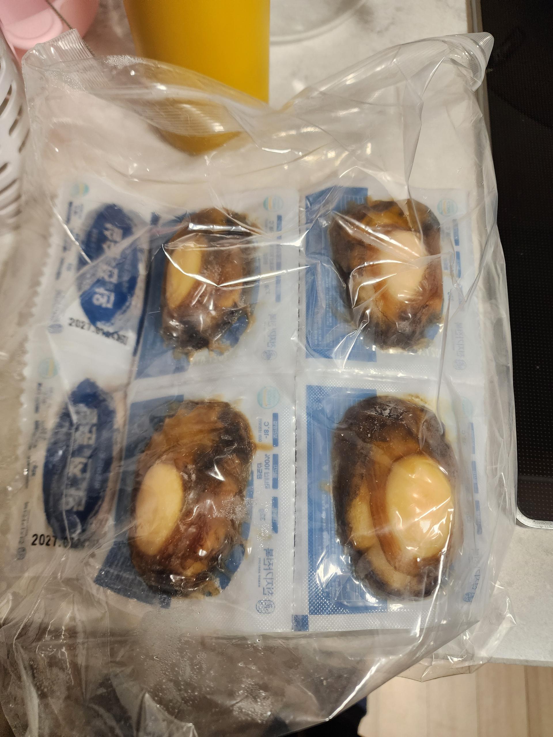 손질전복 12마리 (6마리 x 2팩)