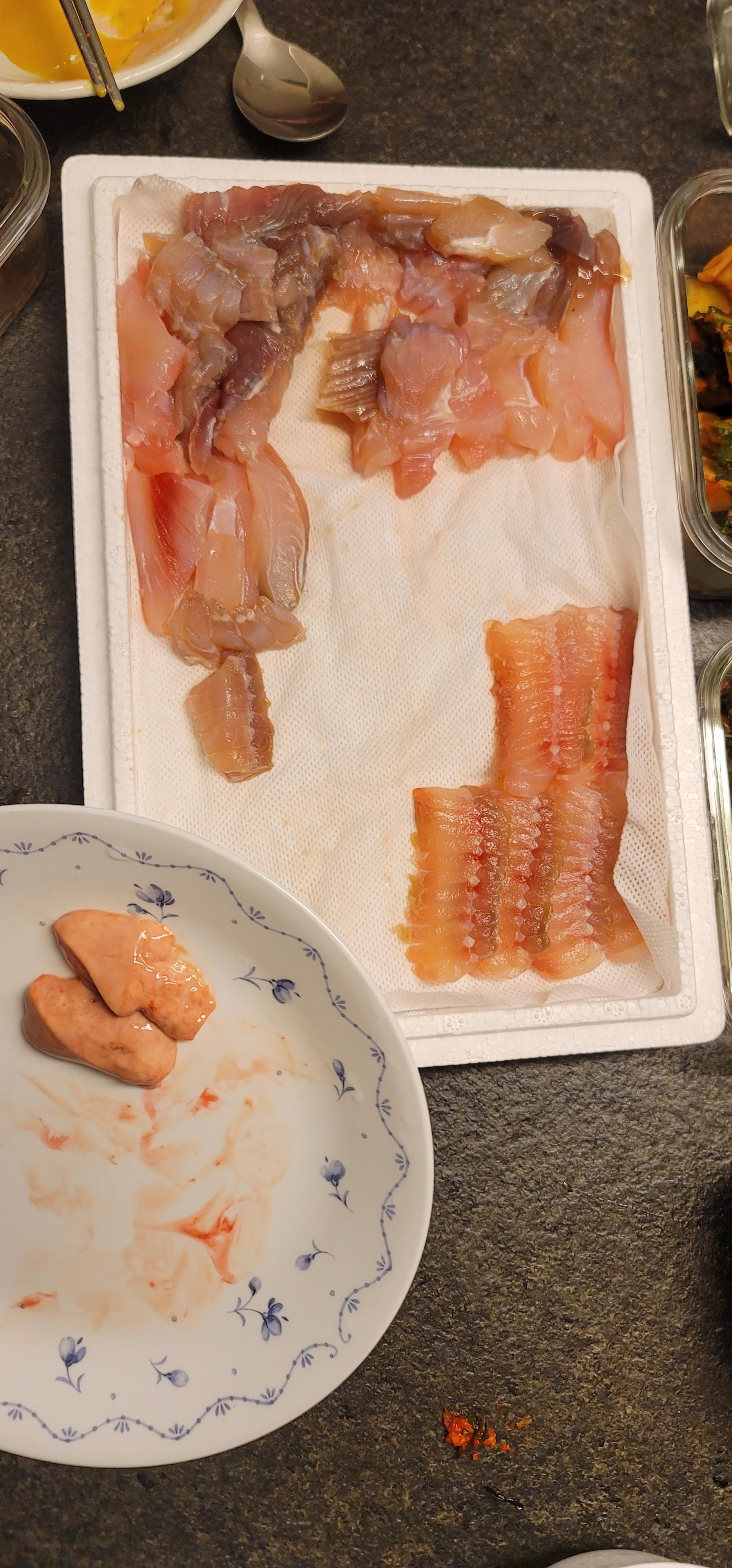 홍어 600g + 홍어애 국산홍어 목포홍어 팔도홍어