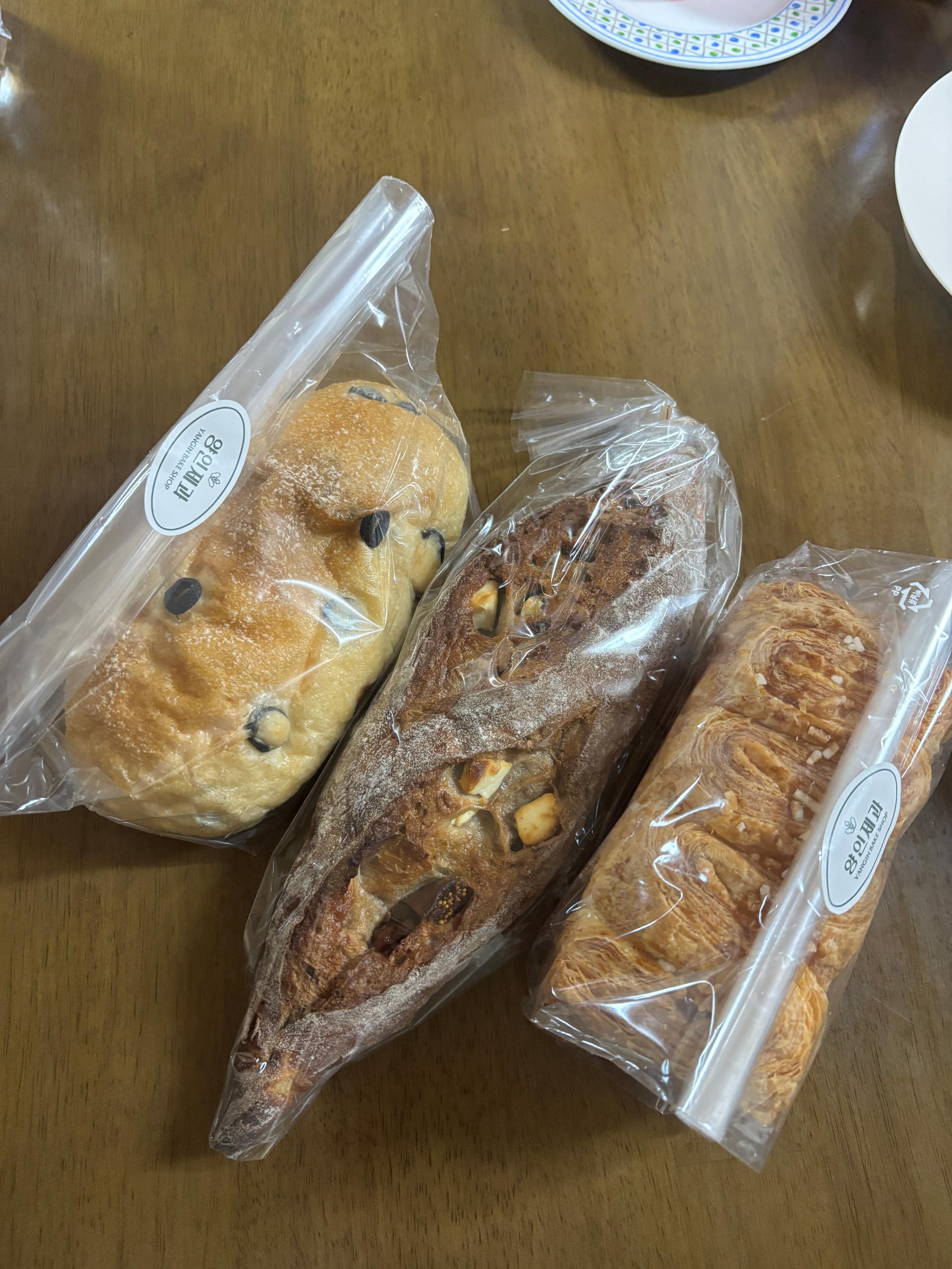 양인제과 건강 빵 3종 + 육각커피 드립백 2종 세트