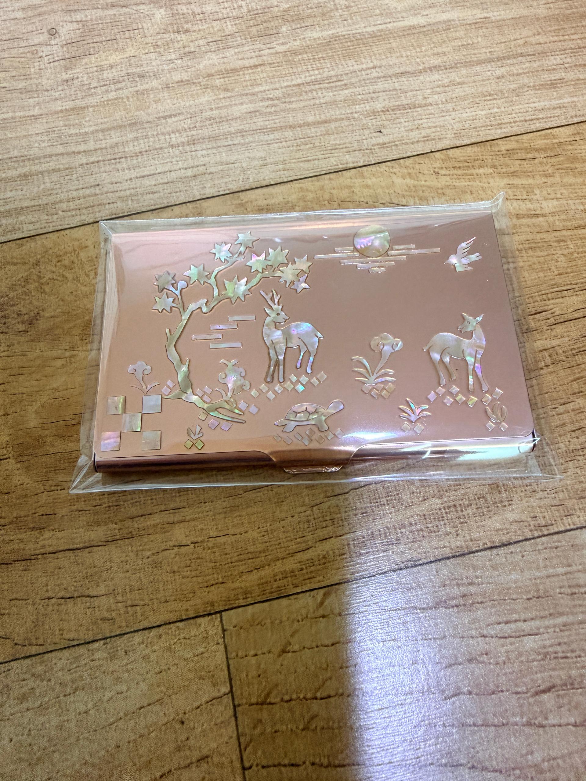 국가무형문화재 나전칠기 칼라 명함집 (5종)