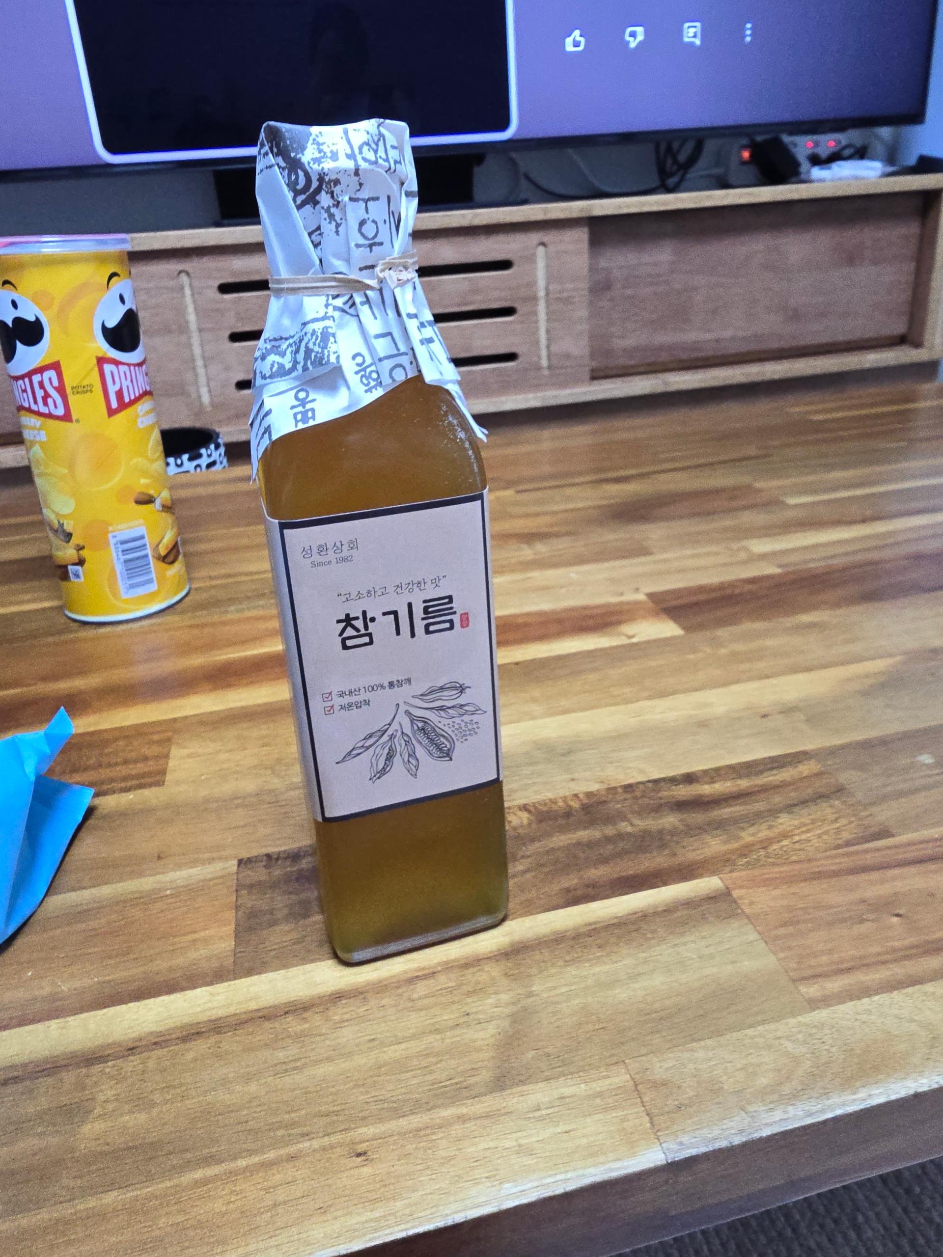 고소한 최상급 통깨 참기름 300ml