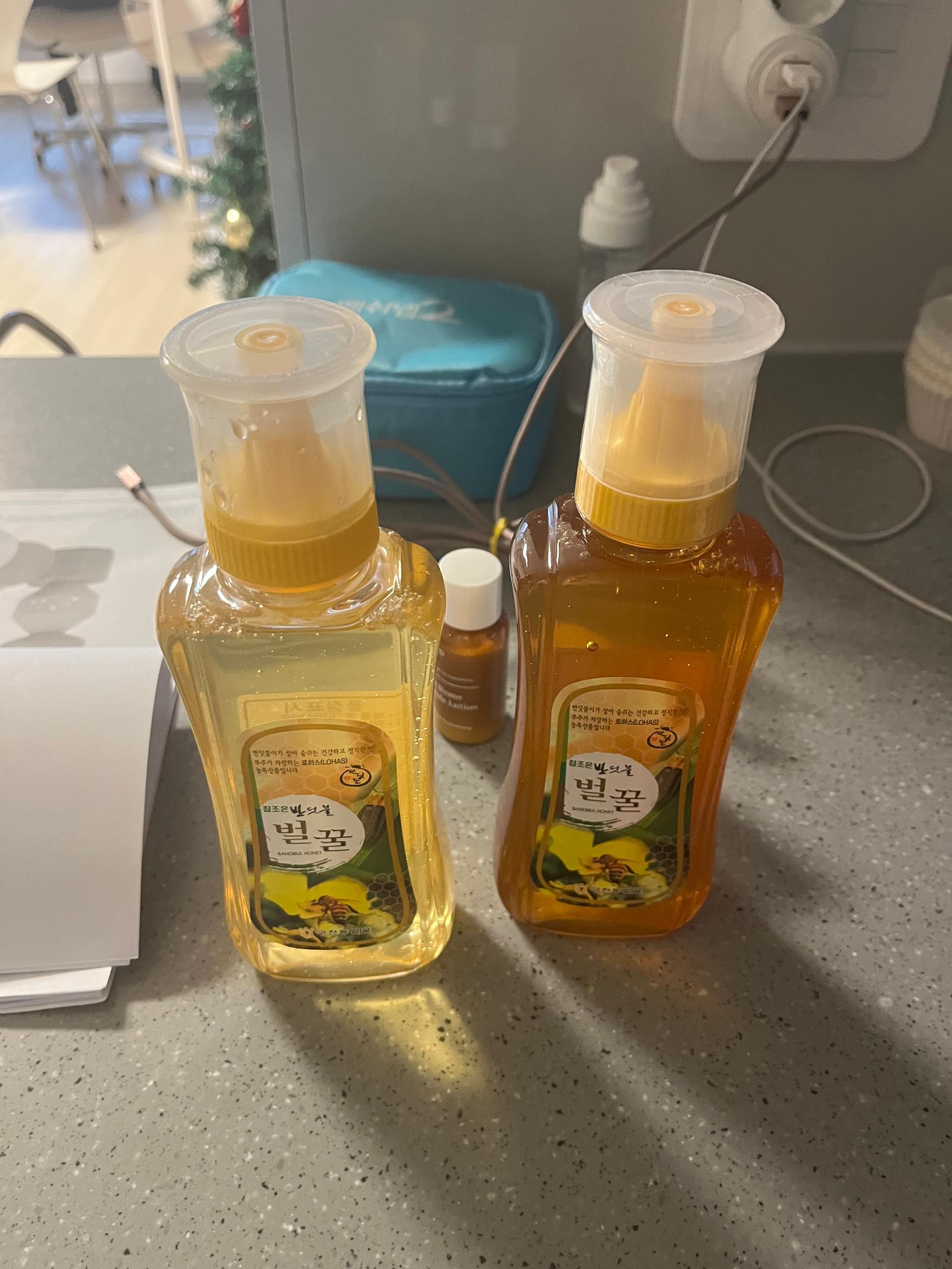 100% 천연벌꿀 튜브세트 1kg