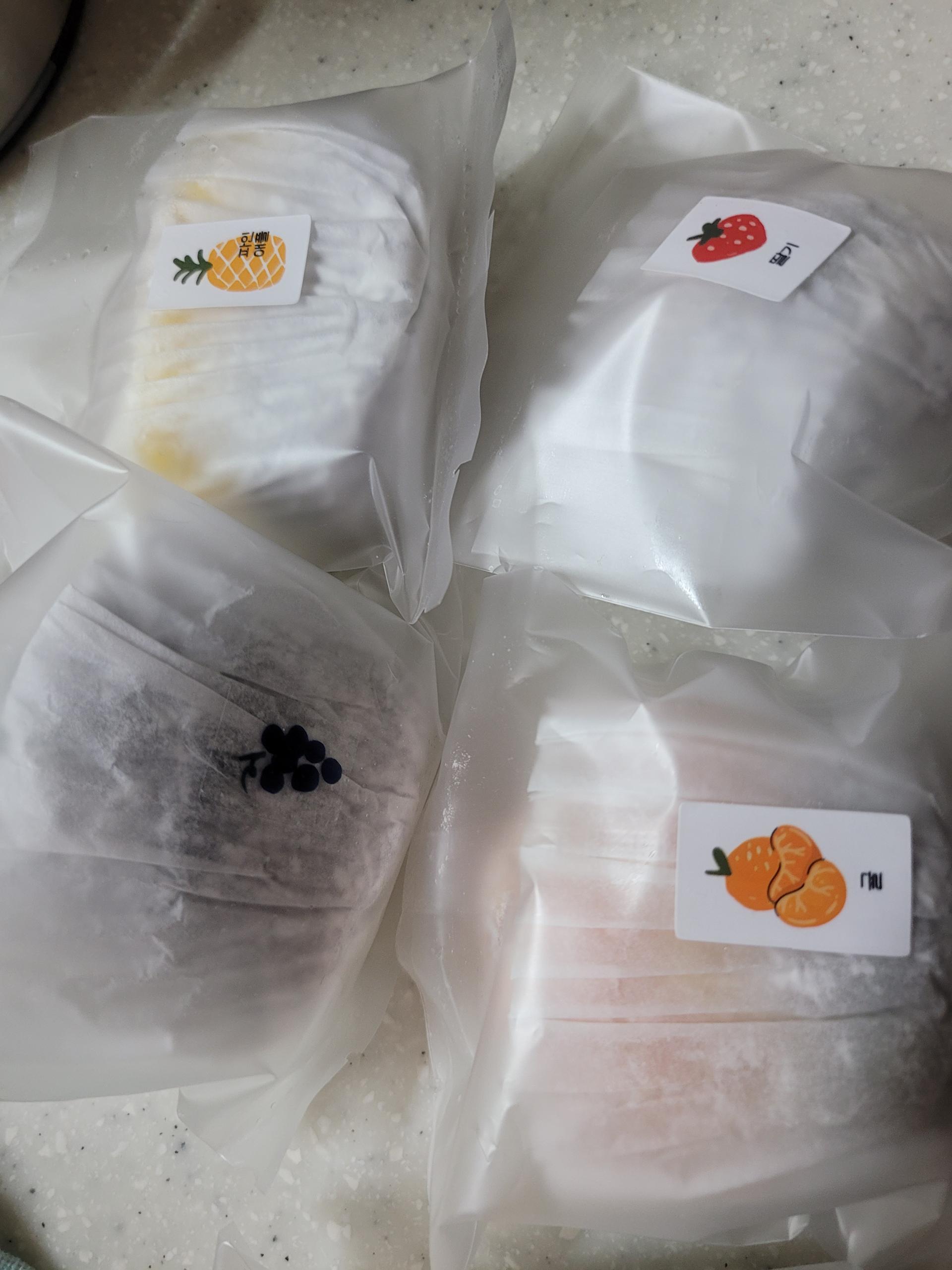[11/12 순차발송] 오모찌 과일찹쌀떡 10개