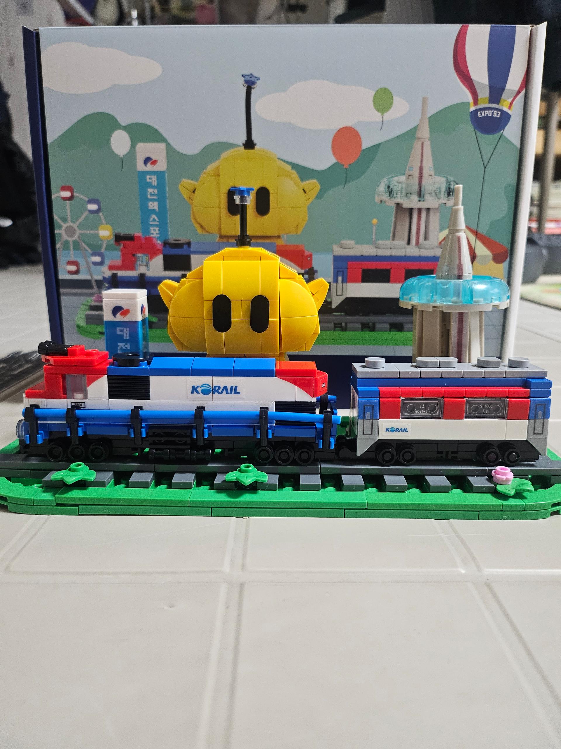 [EVENT] 대전엑스포 꿈돌이 열차블럭(한정판)