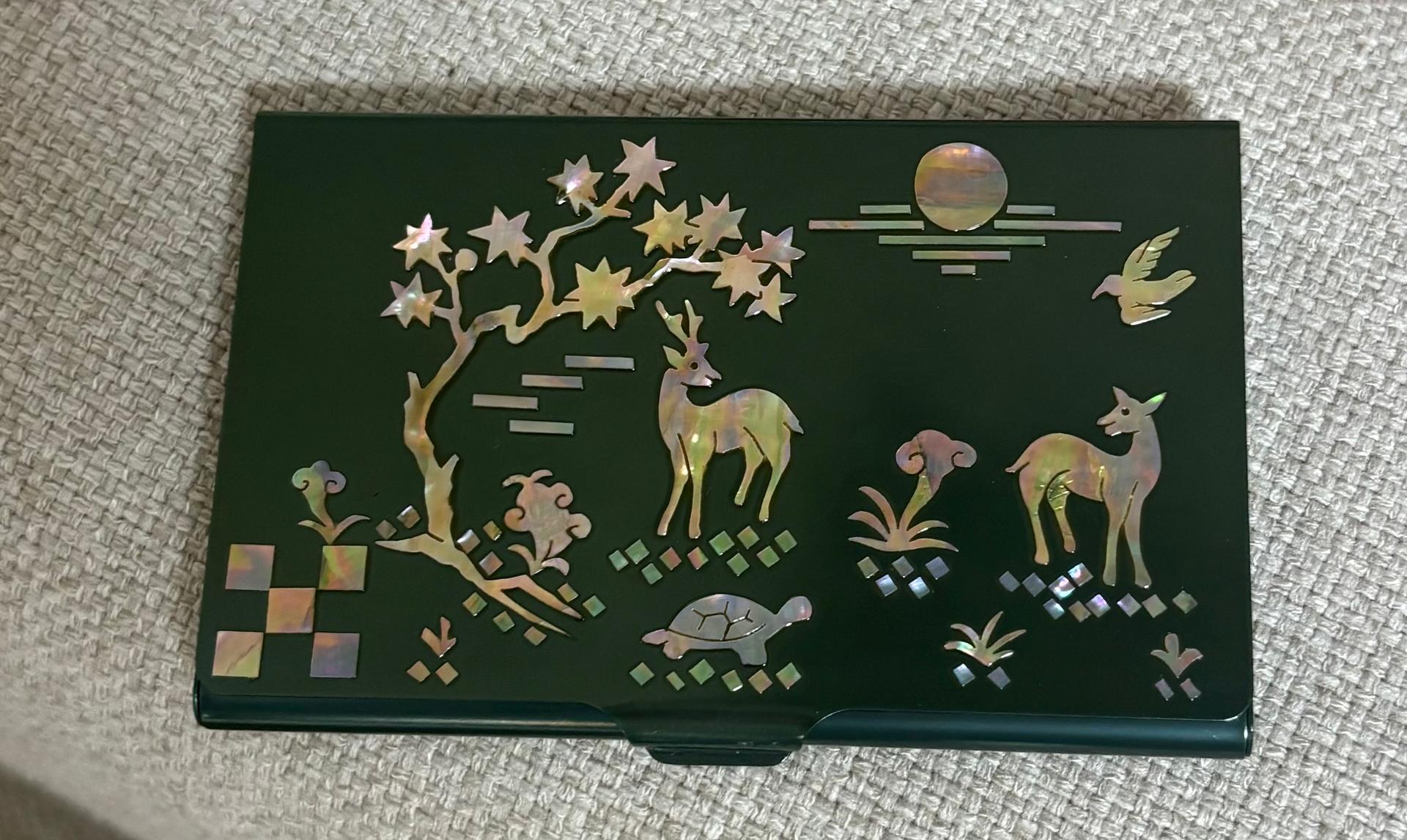 국가무형문화재 나전칠기 칼라 명함집 (5종)