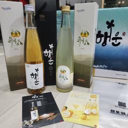 유향 500ml 2병+행운순청주 500ml 1병-1