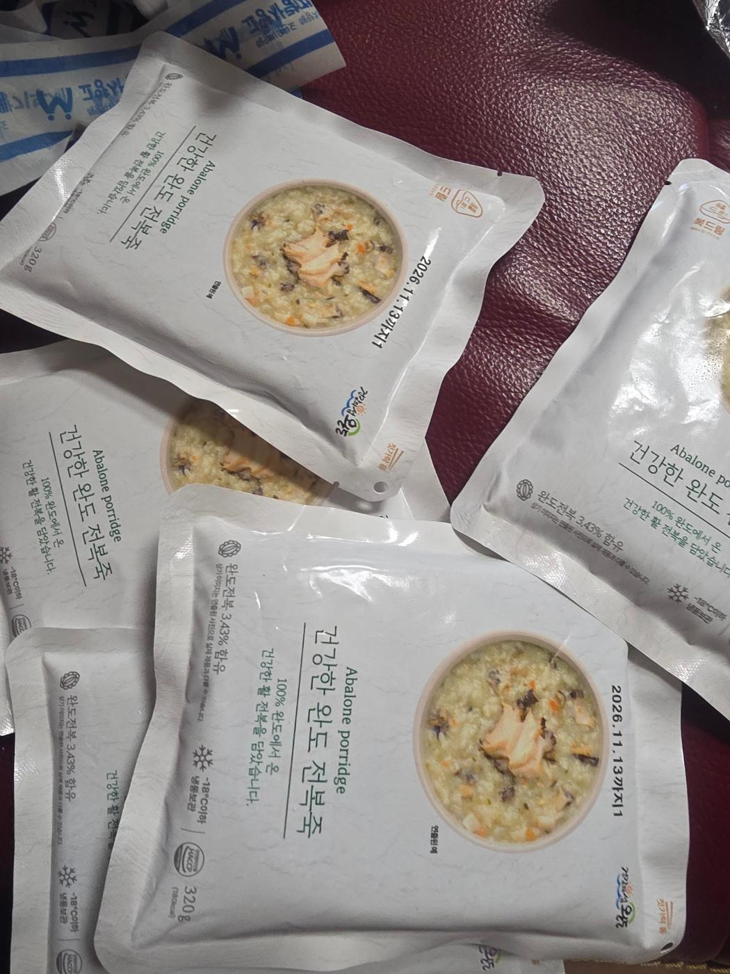 복드림 전복죽 선물세트 (전복죽 5개 + 선물포장)