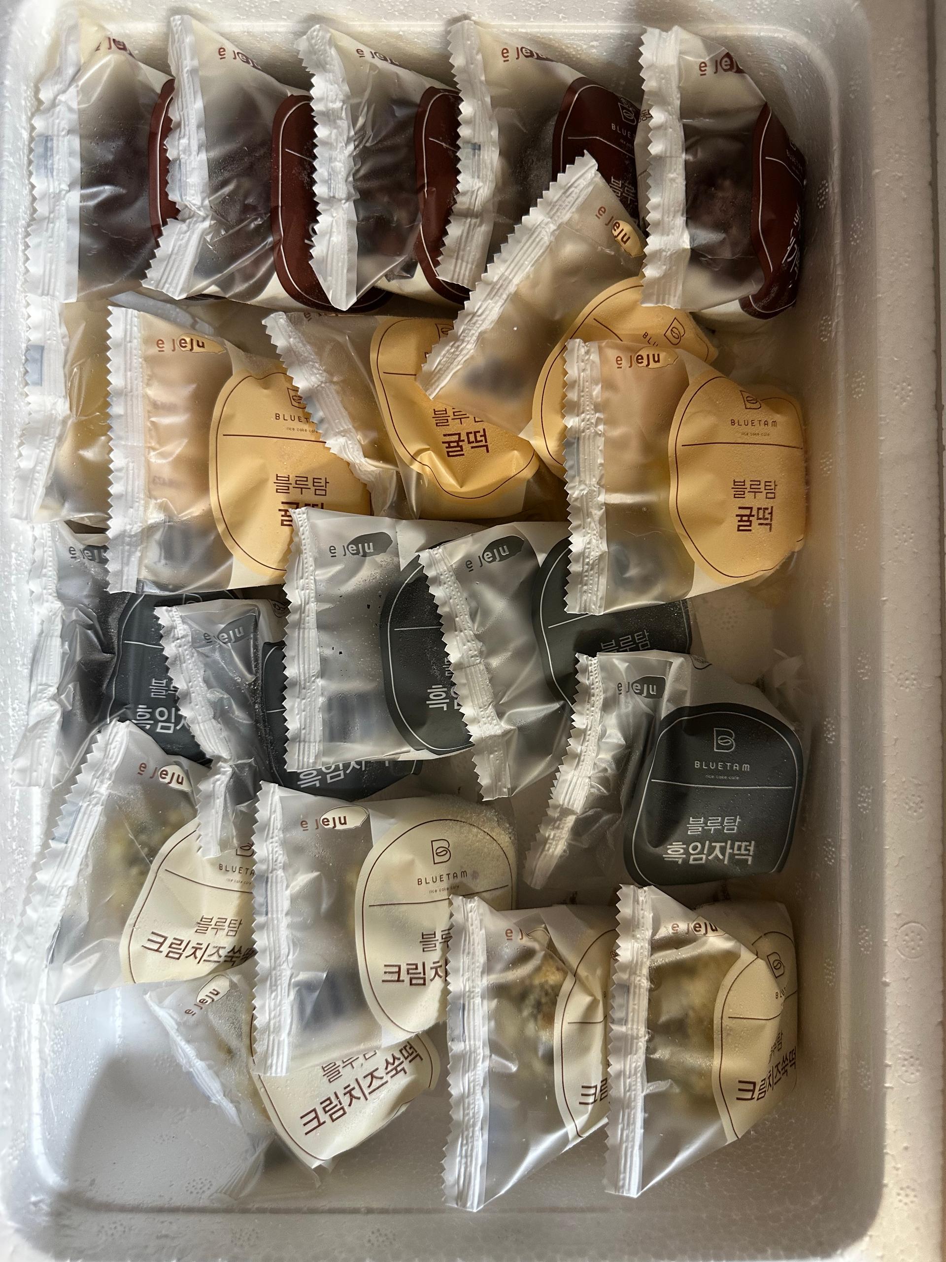 [연말한정! 감귤/오메기떡 개별 발송] 제주감귤 4kg (1박스)+오메기떡 20개 선물세트(택1)