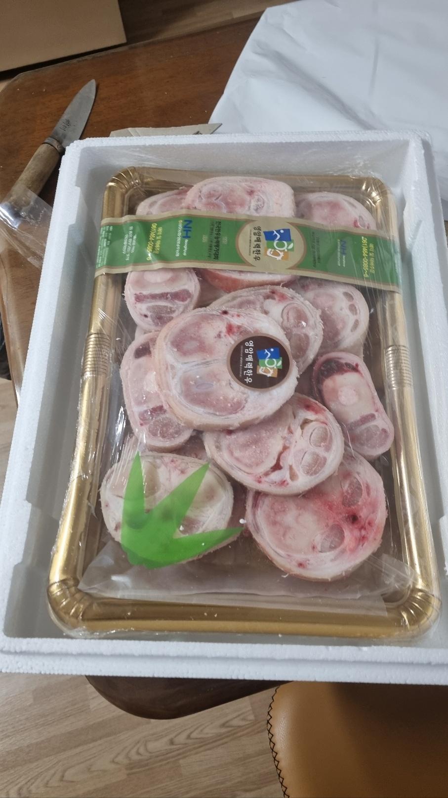 영암매력한우 1등급 이상 우족세트 (2.5Kg이상)