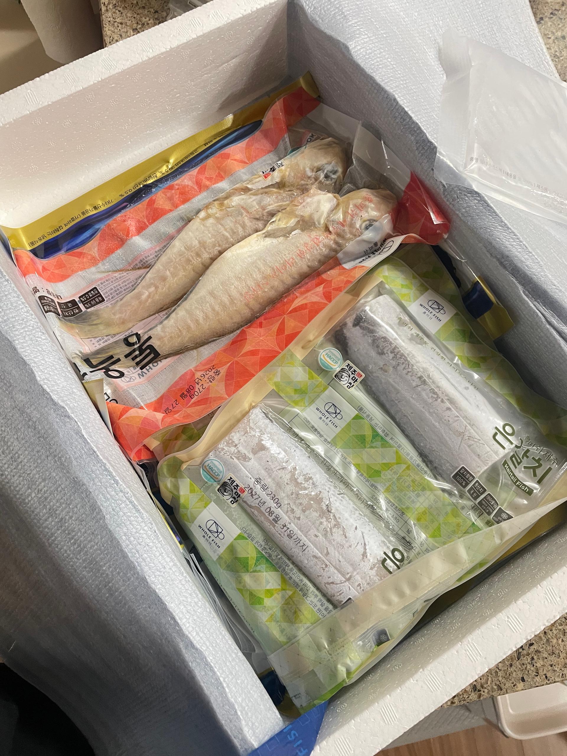 청룡수산 수산물 꾸러미(갈치+옥돔+고등어 구성)