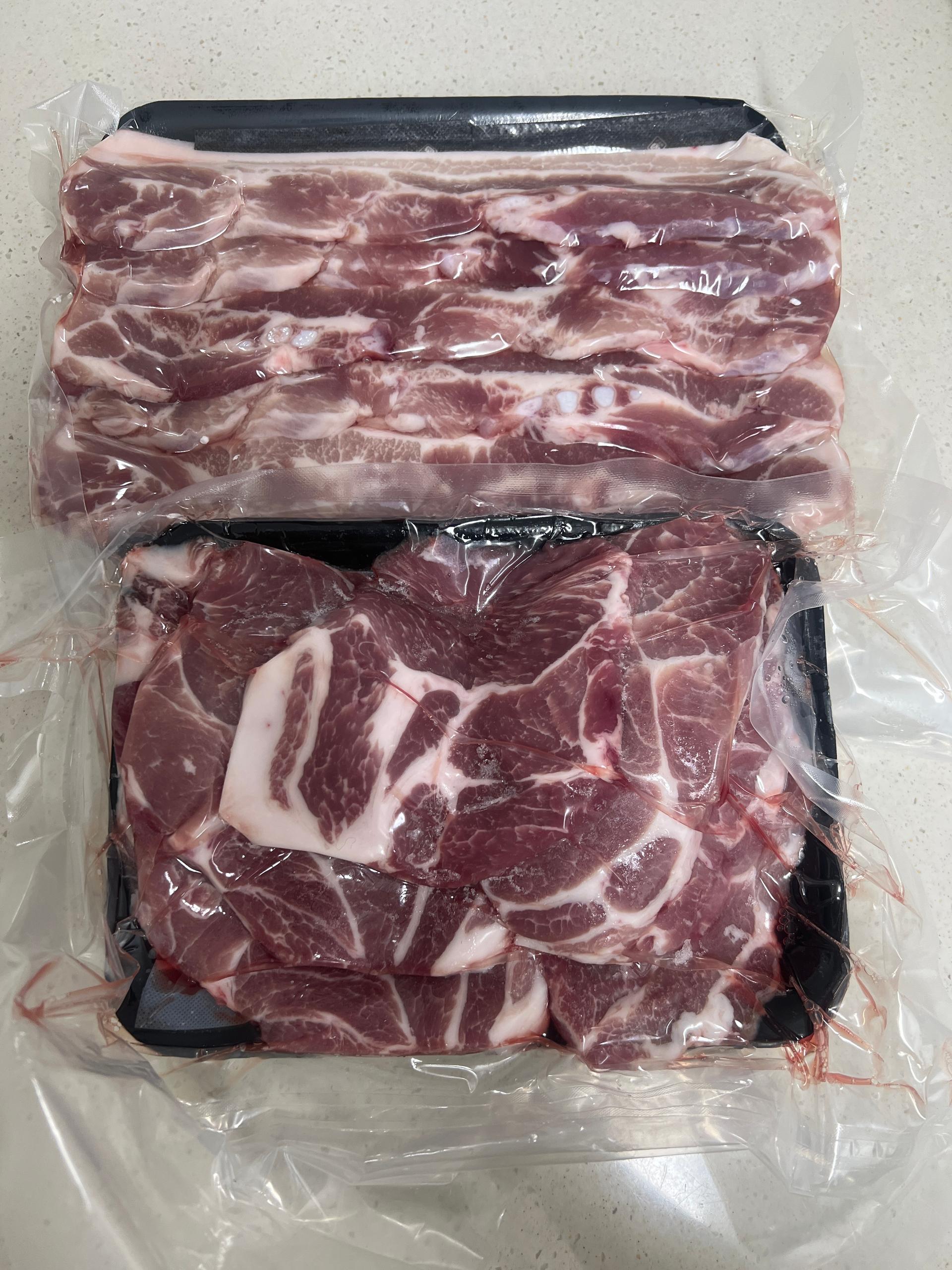 100% 국내산 한돈세트 최대 1.8kg 증정