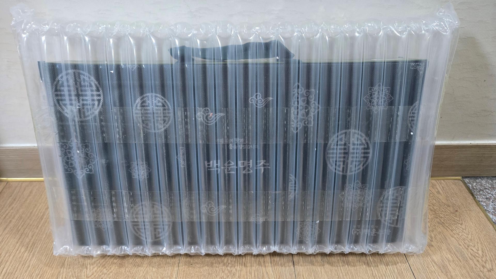 백운주가 전통주 백운명주 30호 선물세트(송이·산삼·상황버섯)