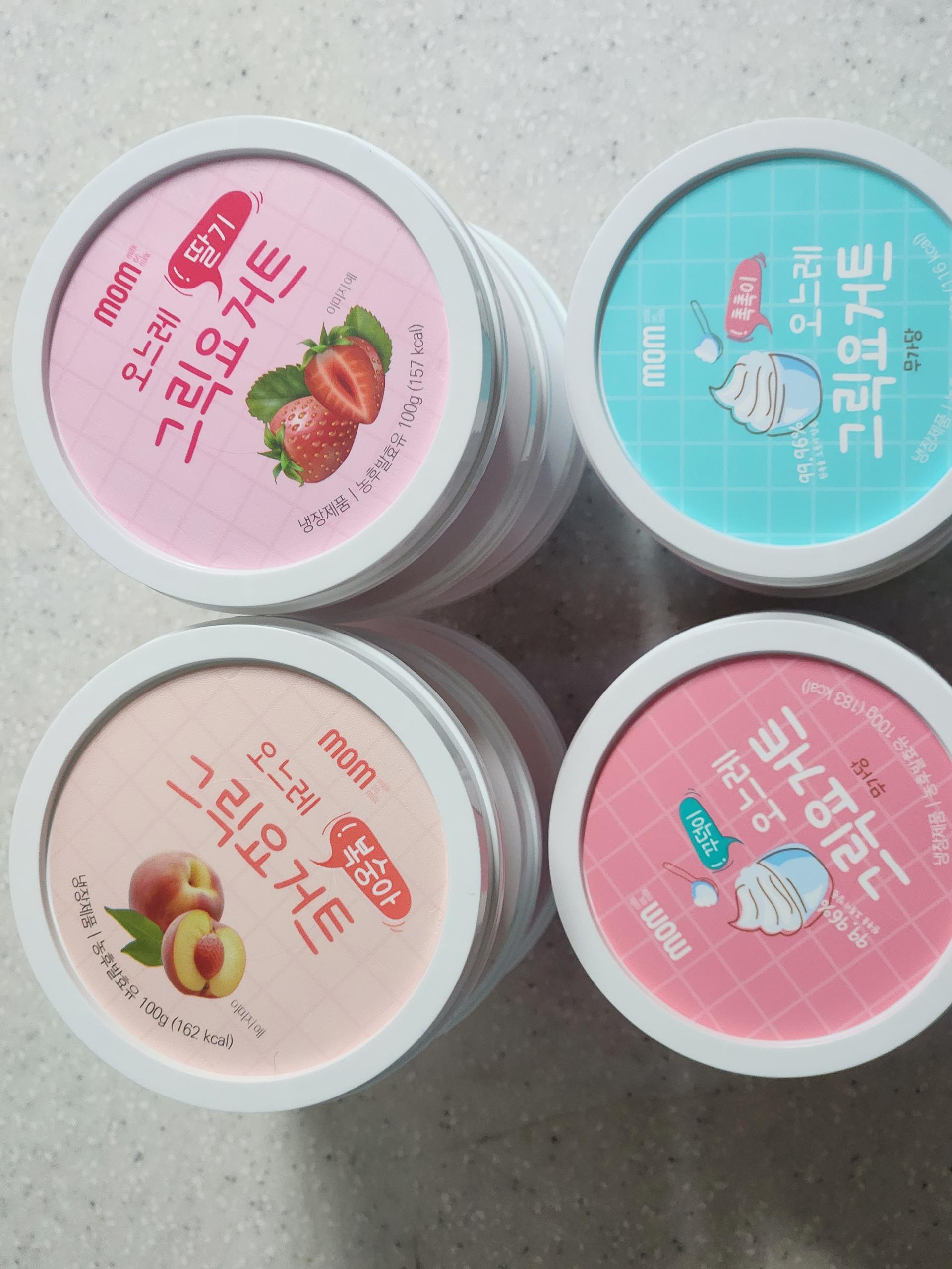 오느레 그릭 요거트 4종 (100g × 10개)