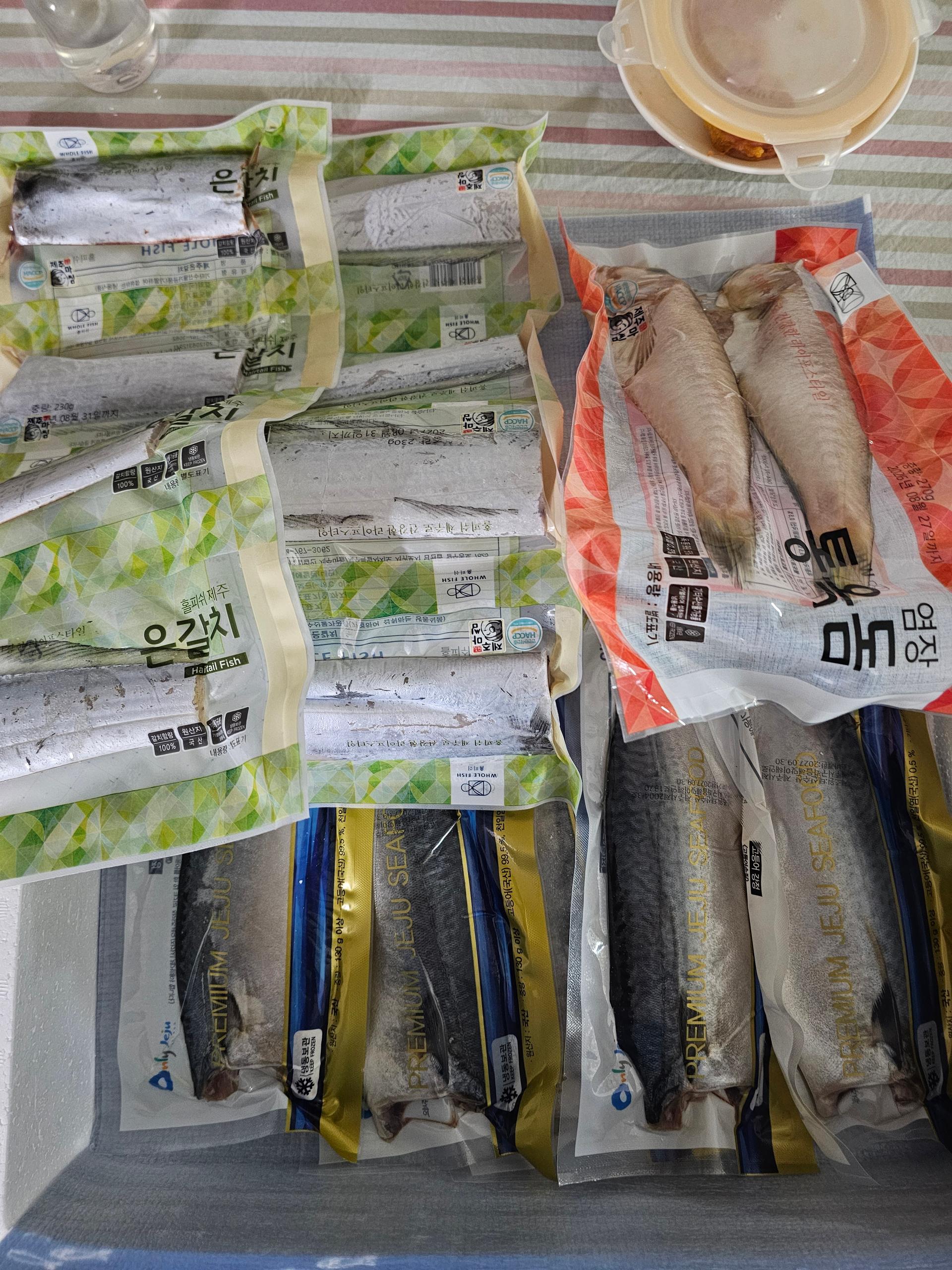 청룡수산 수산물 꾸러미(갈치+옥돔+고등어 구성)