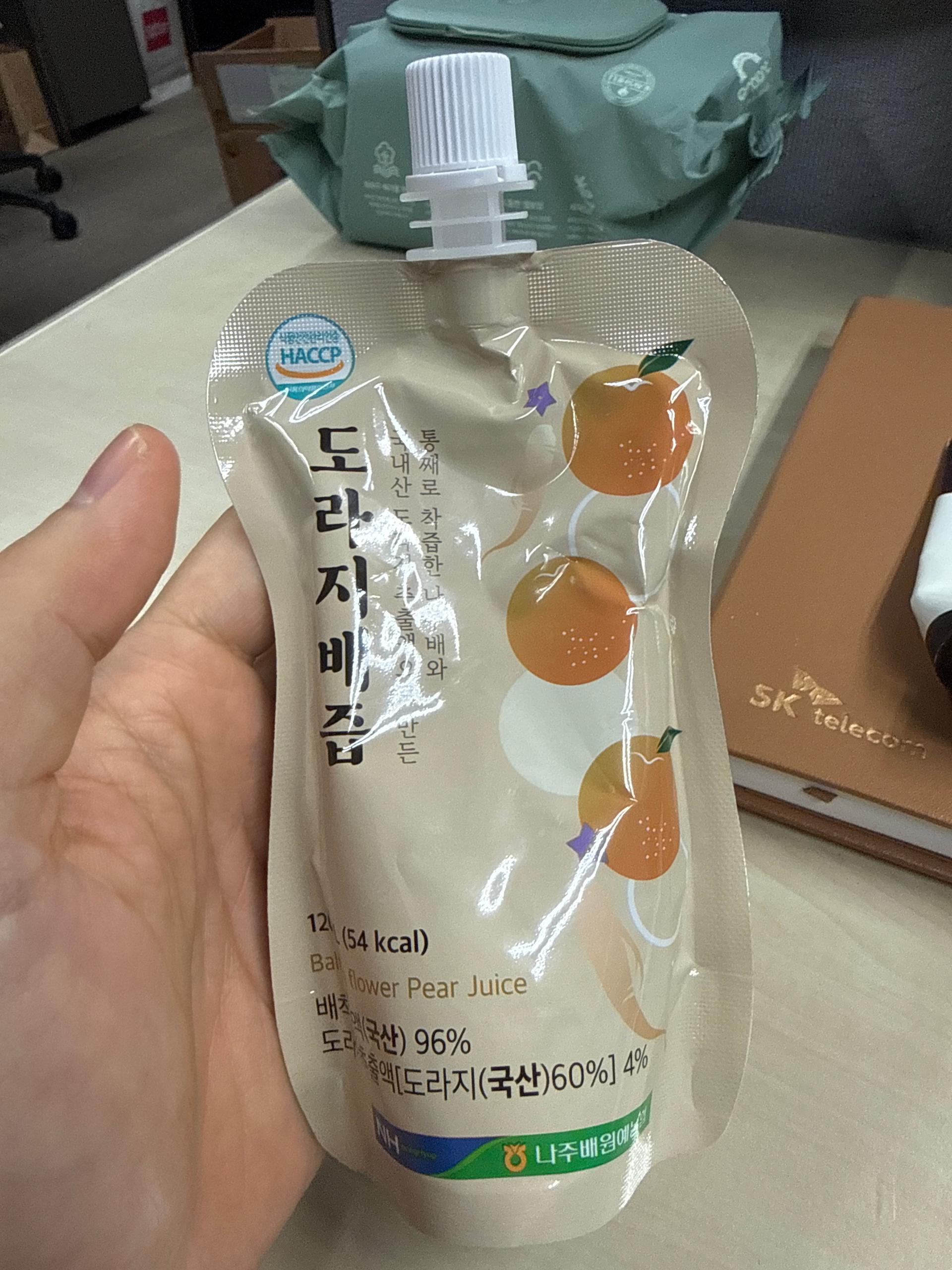 나주배 100% 착즙 배즙(순수&도라지) 30포