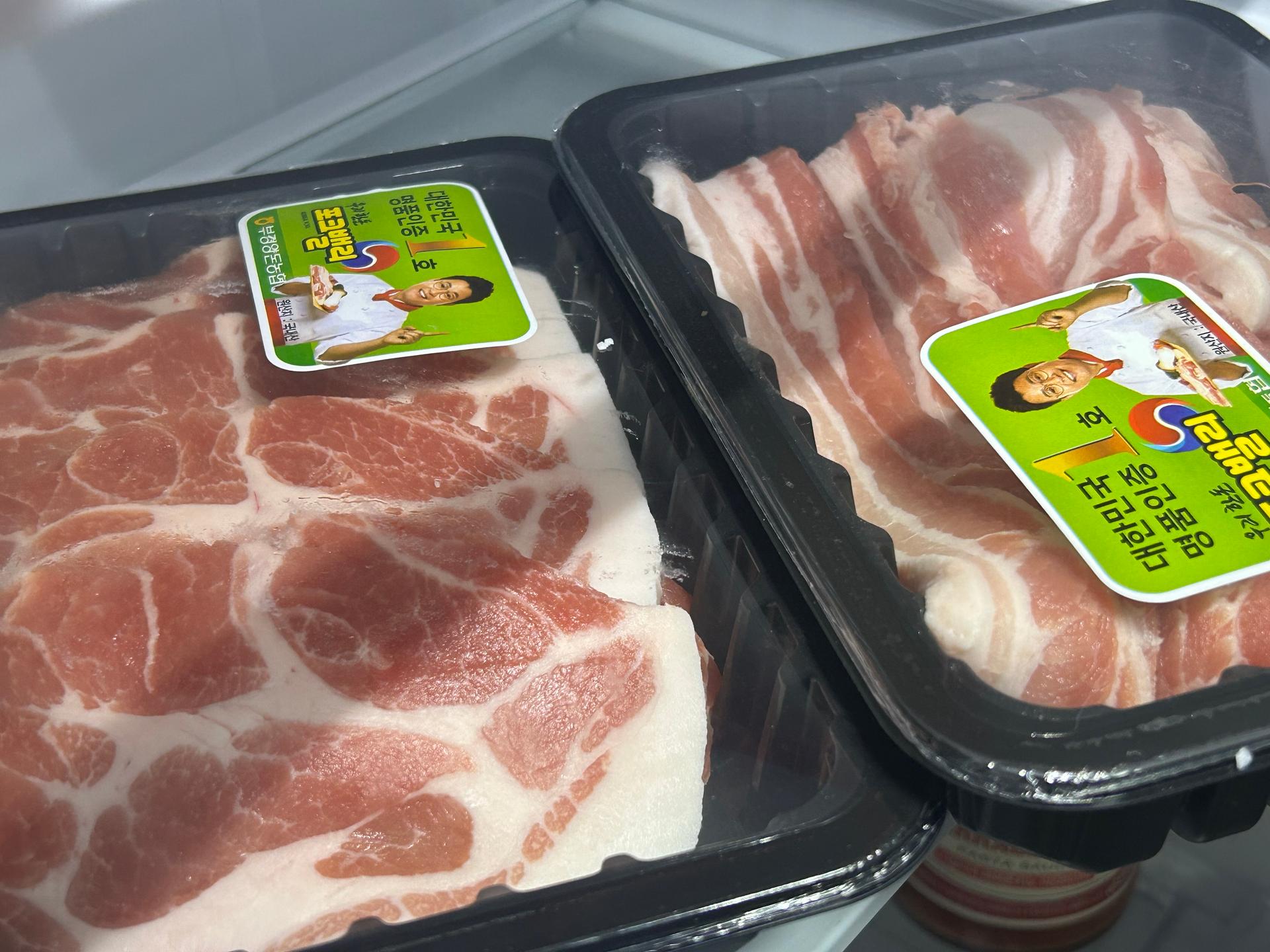 통영 명품 한돈 선물세트 (삼겹 500g+목심 500g) + 부위별 100g 추가 증량