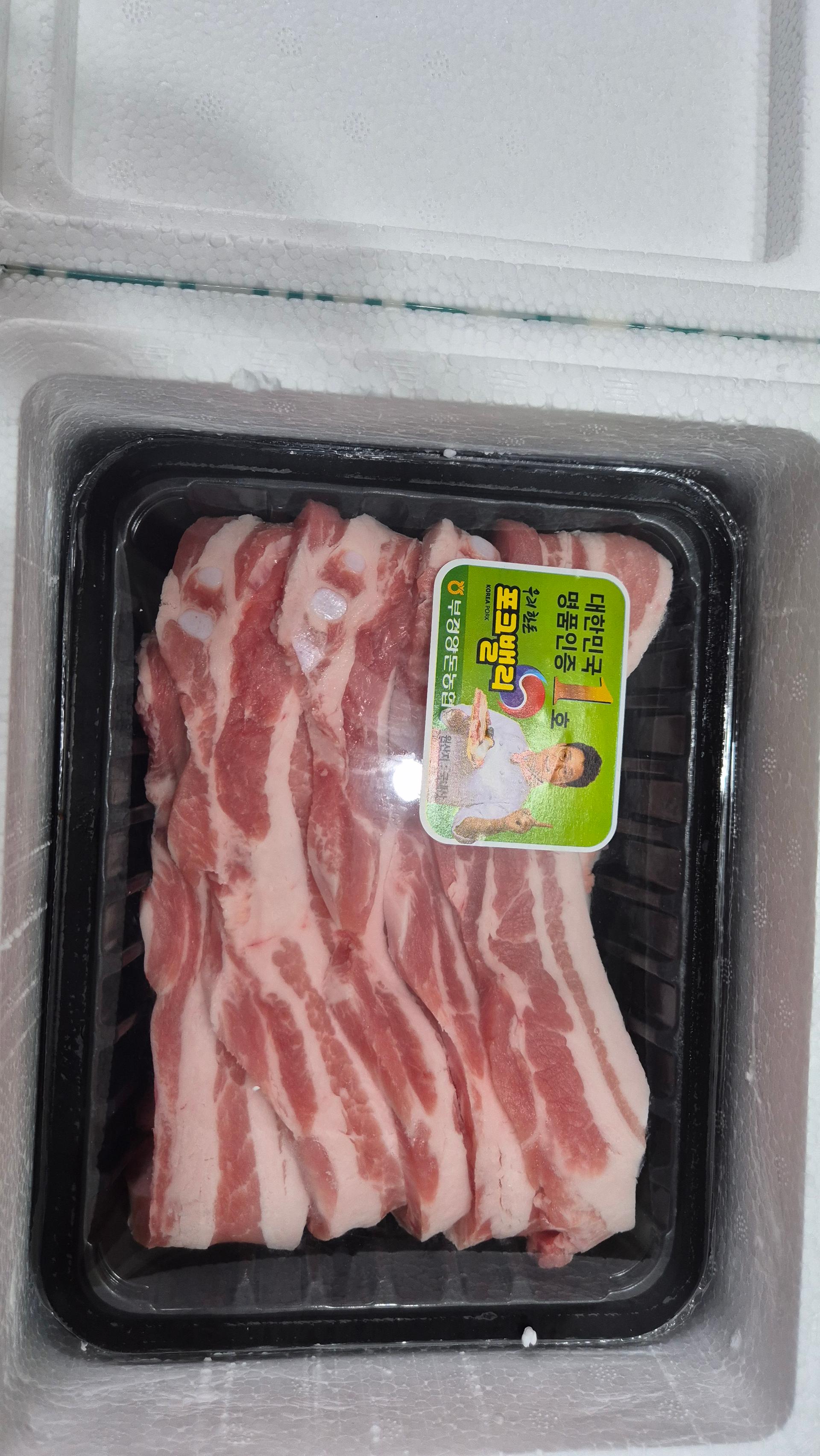 통영 명품 한돈 선물세트 (삼겹 500g+목심 500g) + 부위별 100g 추가 증량