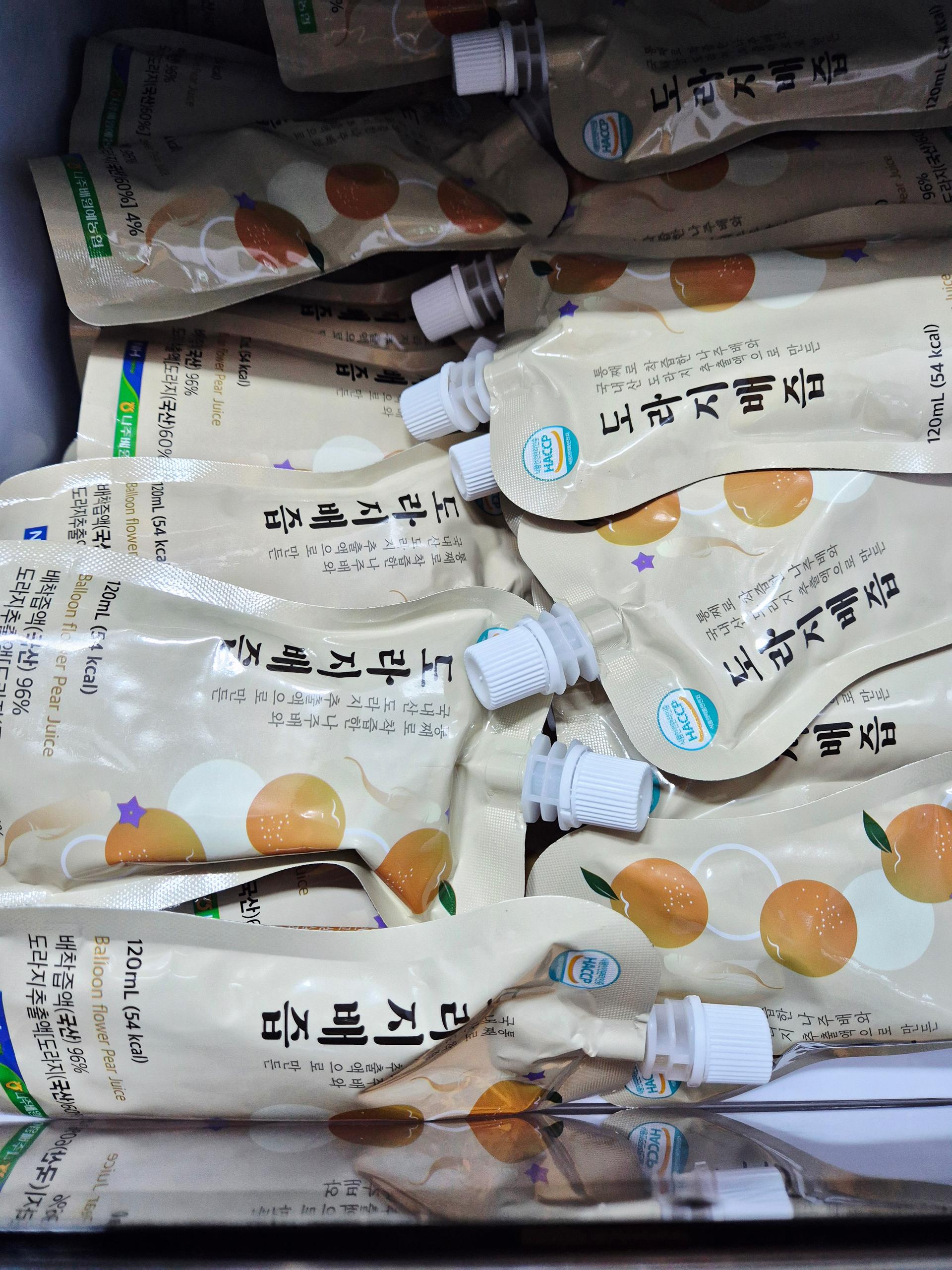 나주배 100% 착즙 배즙(순수&도라지) 30포