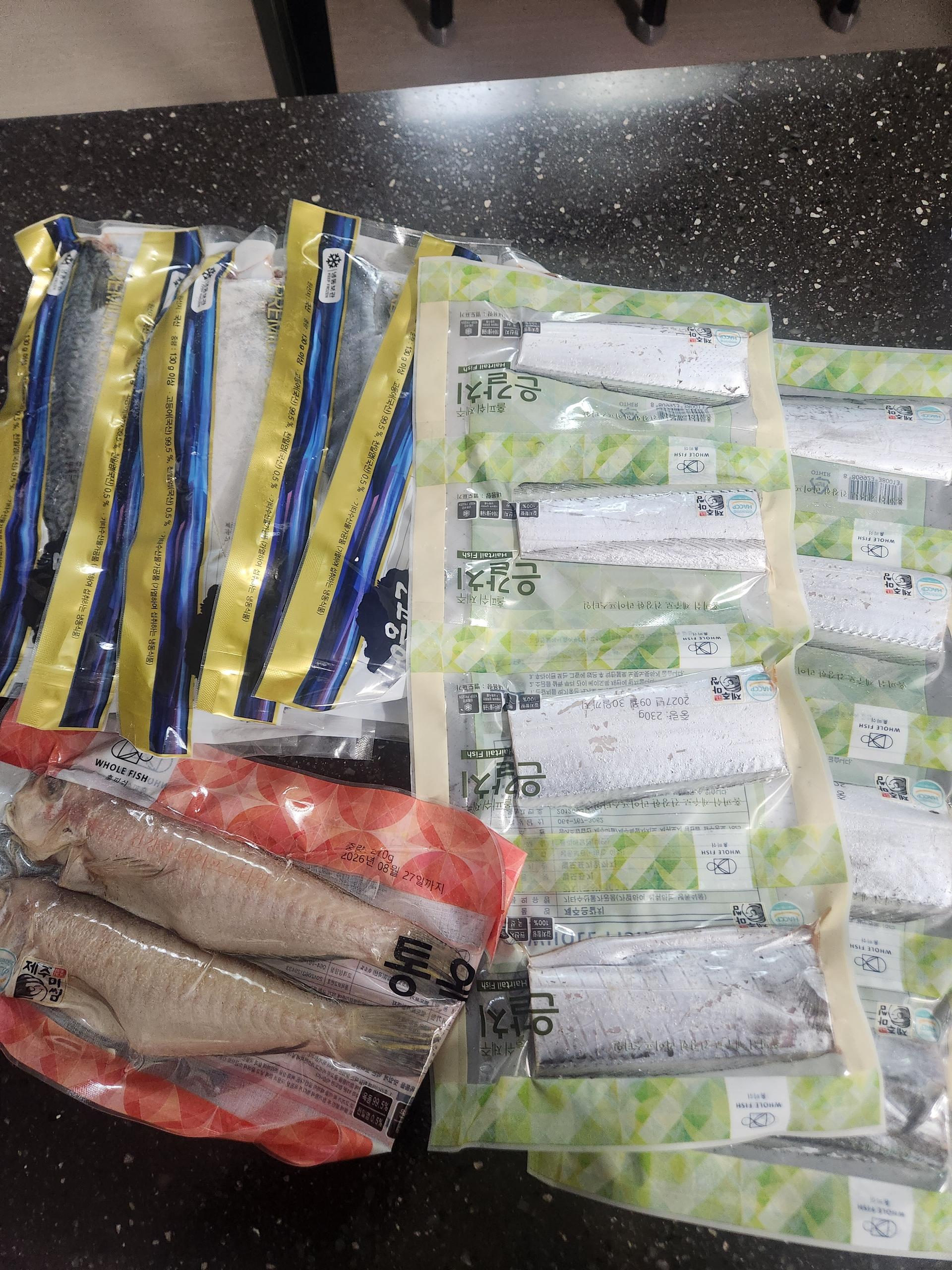 청룡수산 수산물 꾸러미(갈치+옥돔+고등어 구성)